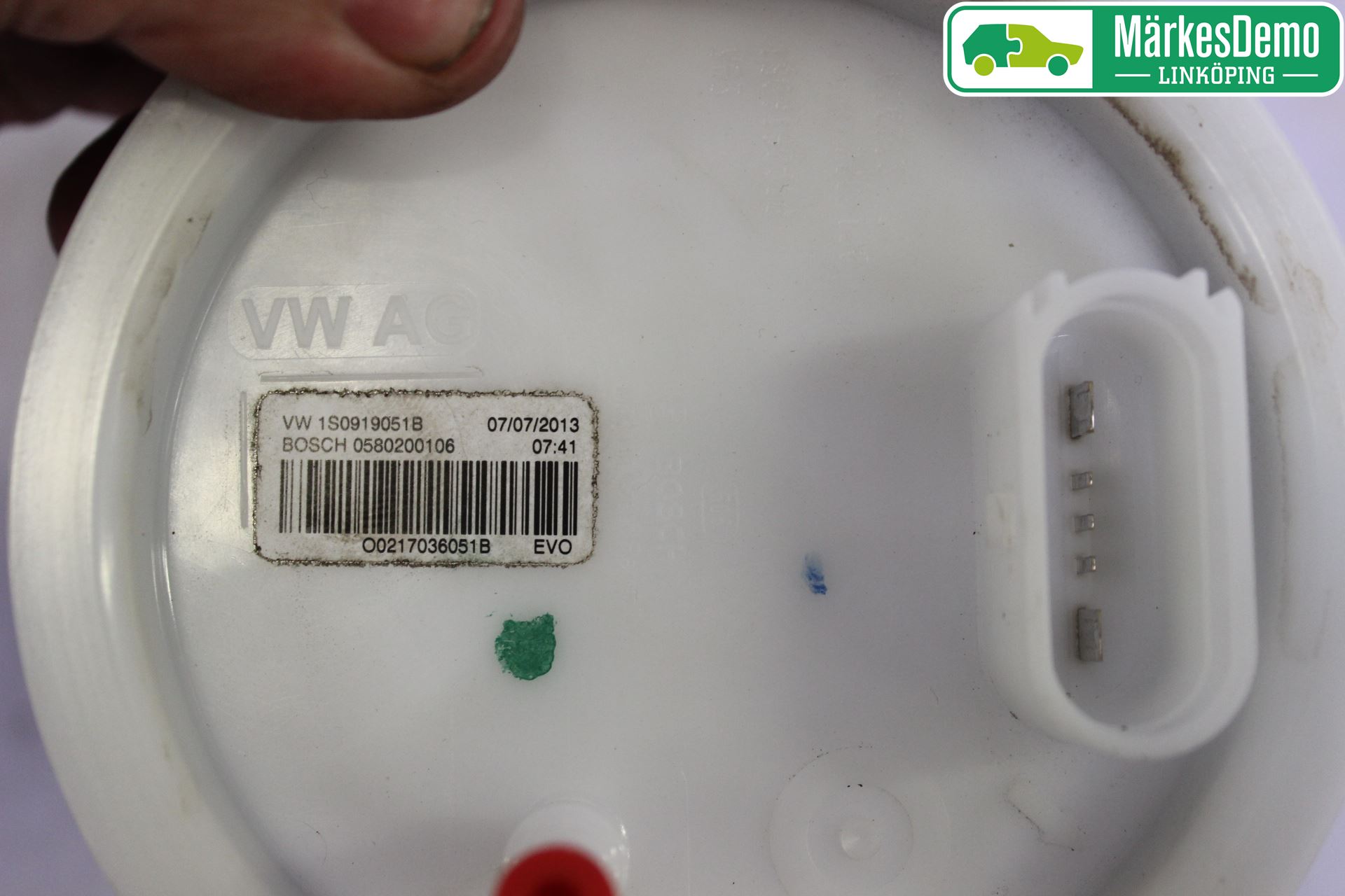 Volkswagen VW UP! / E-UP! Bränslepump El