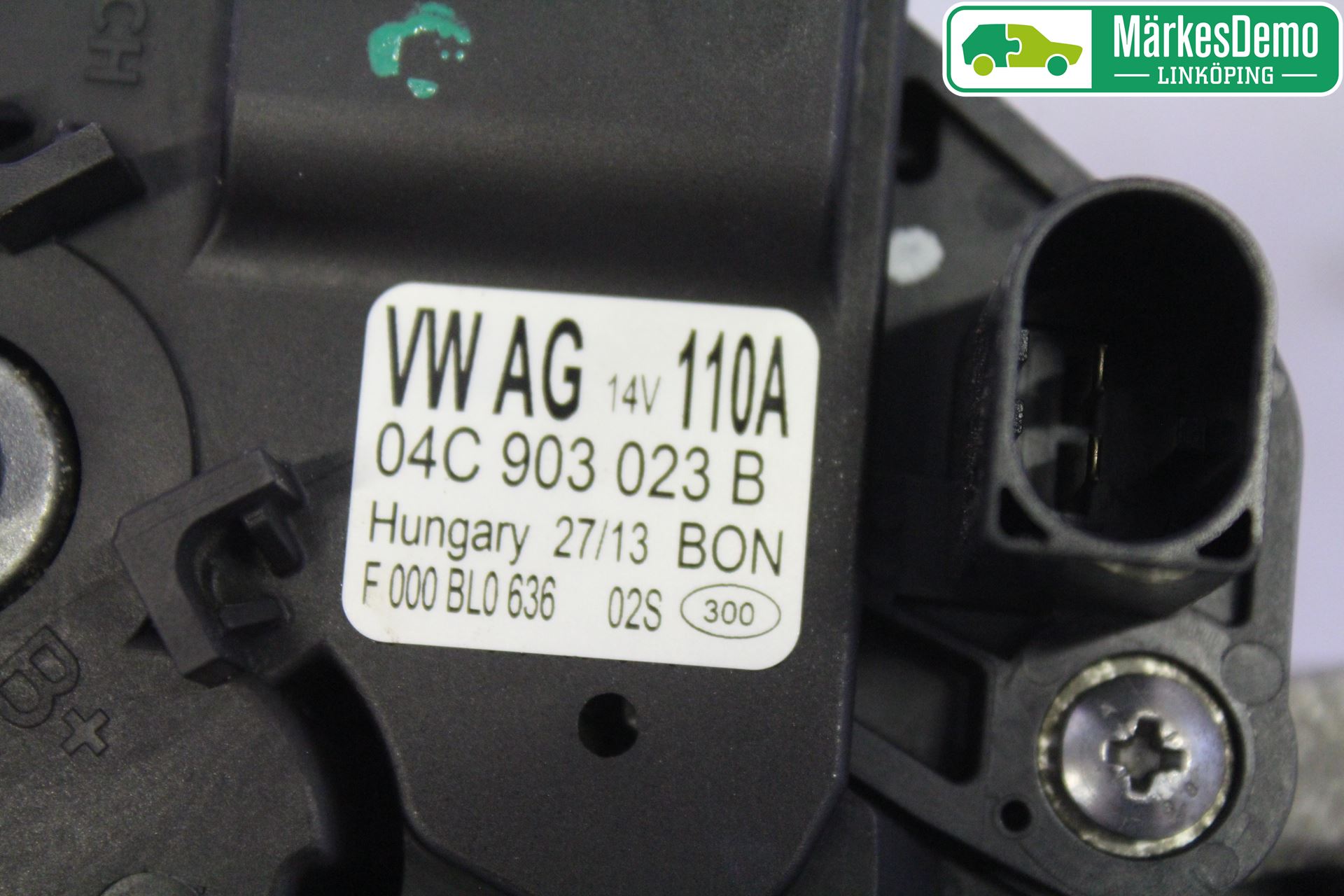 Volkswagen VW UP! / E-UP! Generator