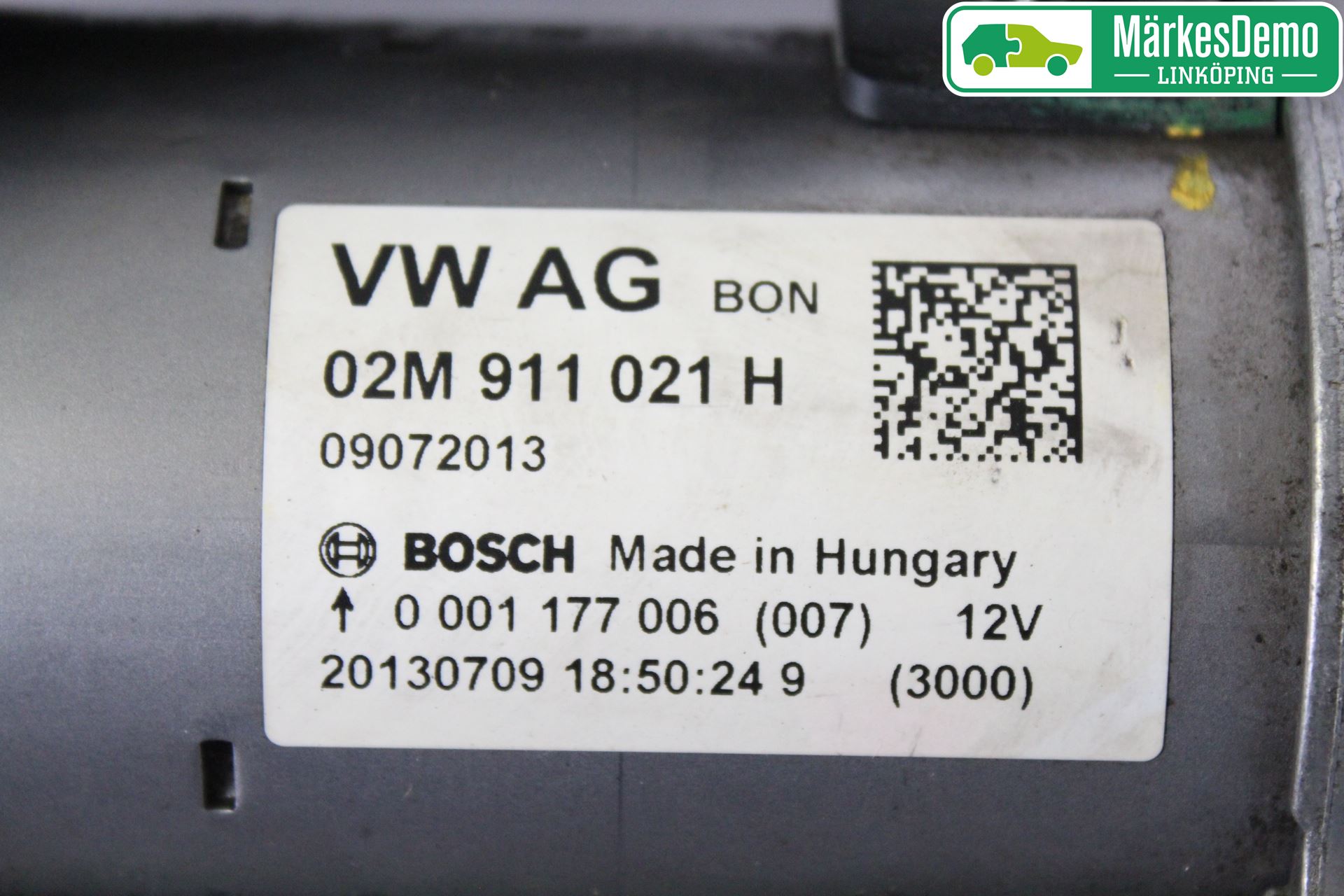 Volkswagen VW UP! / E-UP! Startmotor