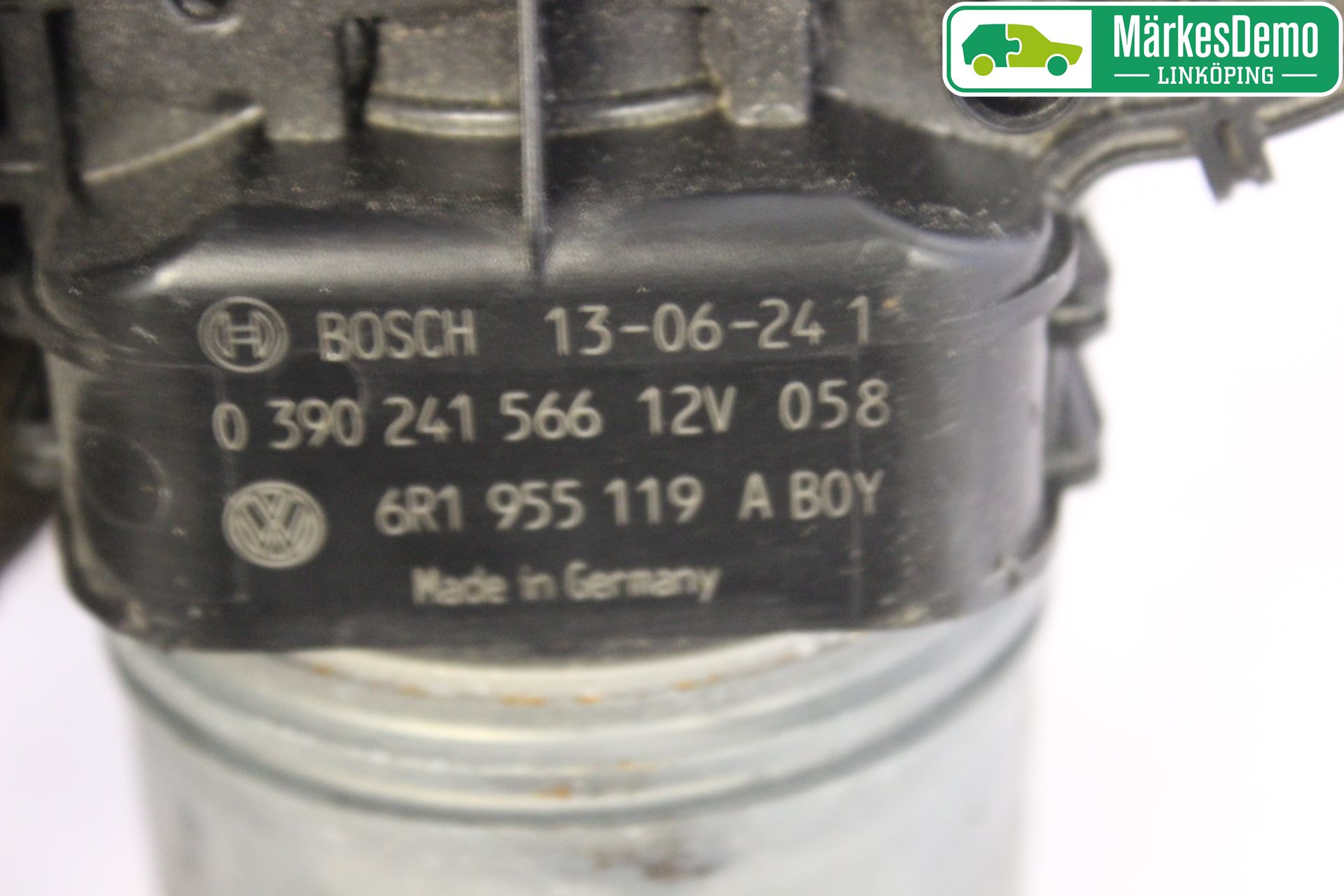 Volkswagen VW UP! / E-UP! Torkarmotor Vindruta