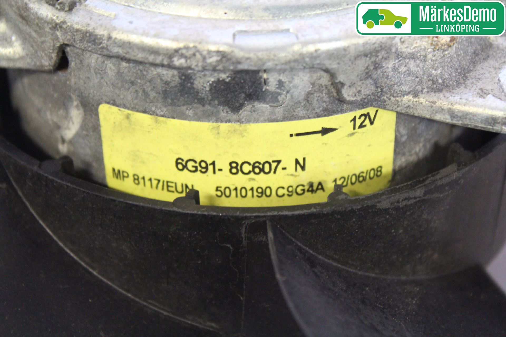 Volvo V70 08-13 Kylfläkt El