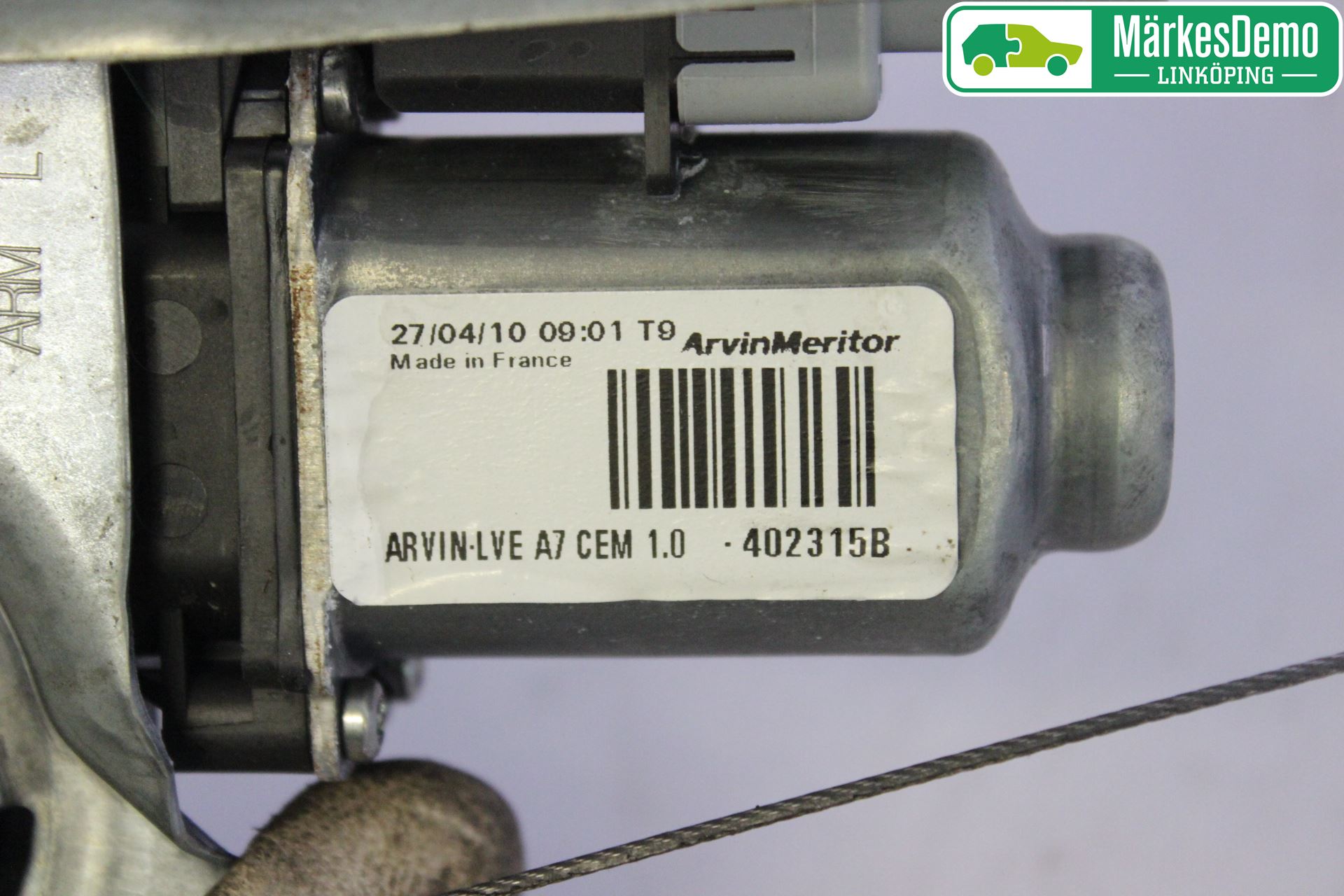 Peugeot 207 Fönsterhiss El Kompl