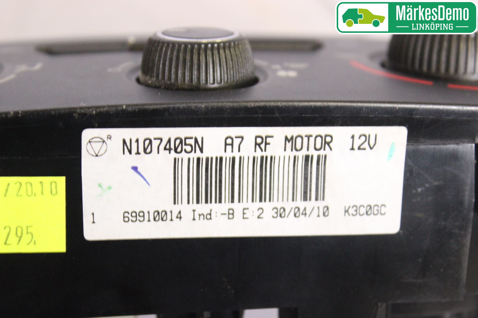 Peugeot 207 Ac Styrenhet Ac Manöveren