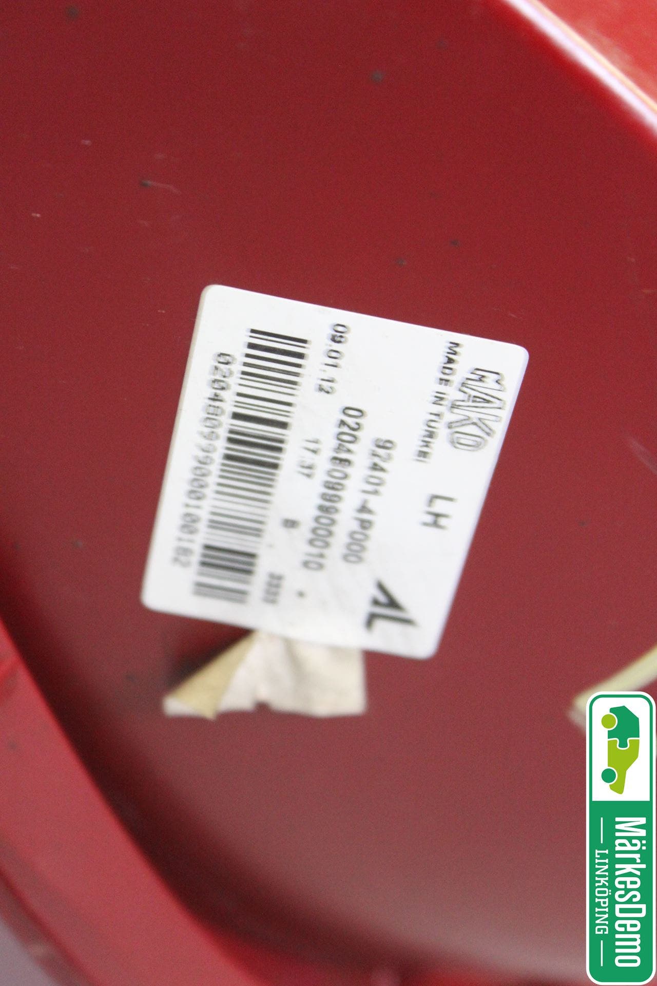 Hyundai i20 PB 09-14 Bakljus Vänster