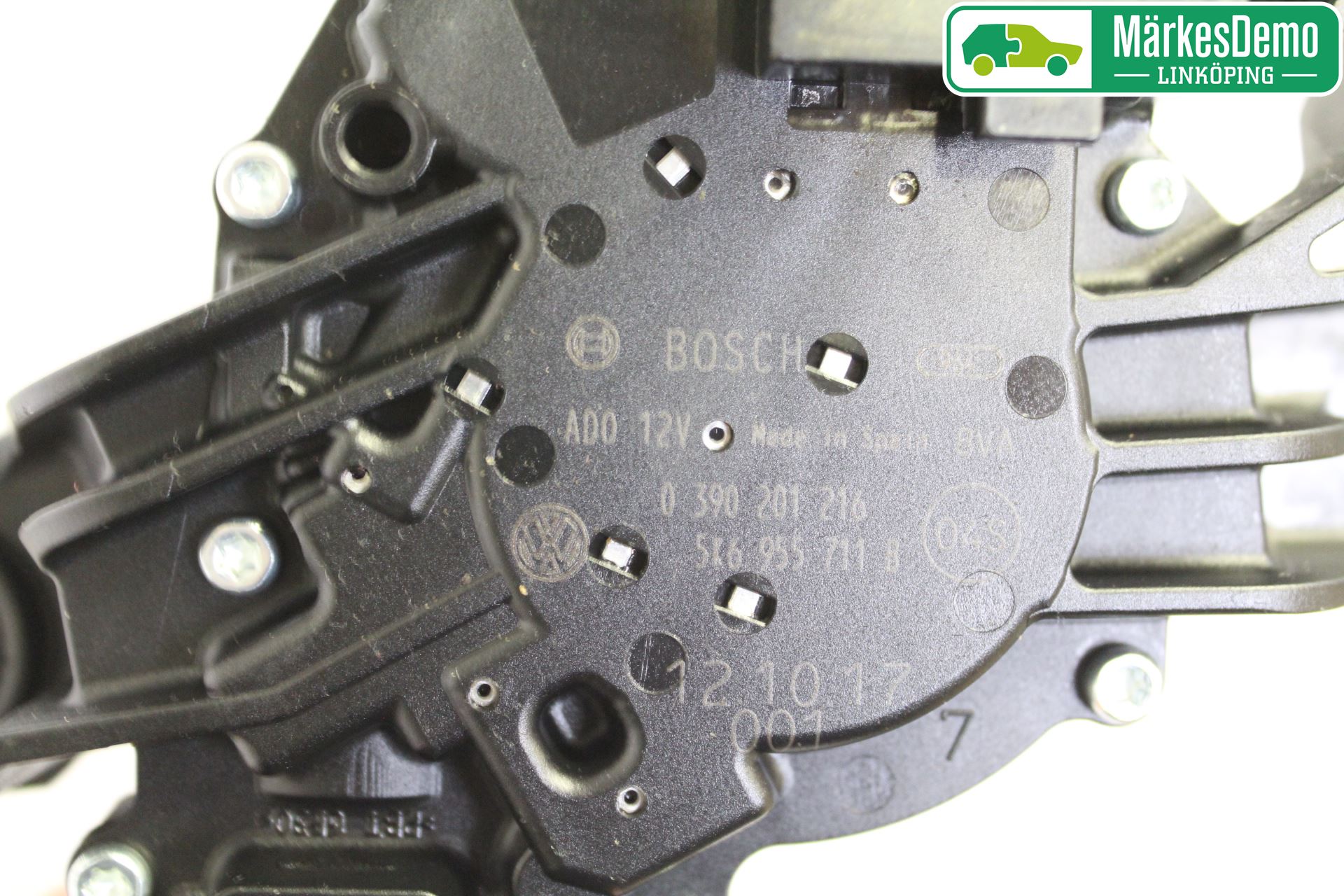 Volkswagen VW POLO 10-17 Torkarmotor Baklucka