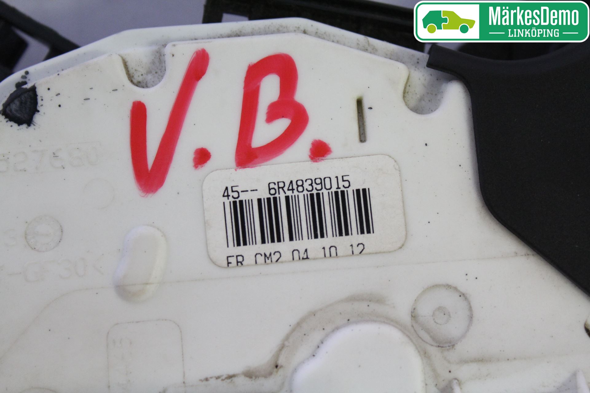 Volkswagen VW POLO 10-17 Låskista-Dörrlås