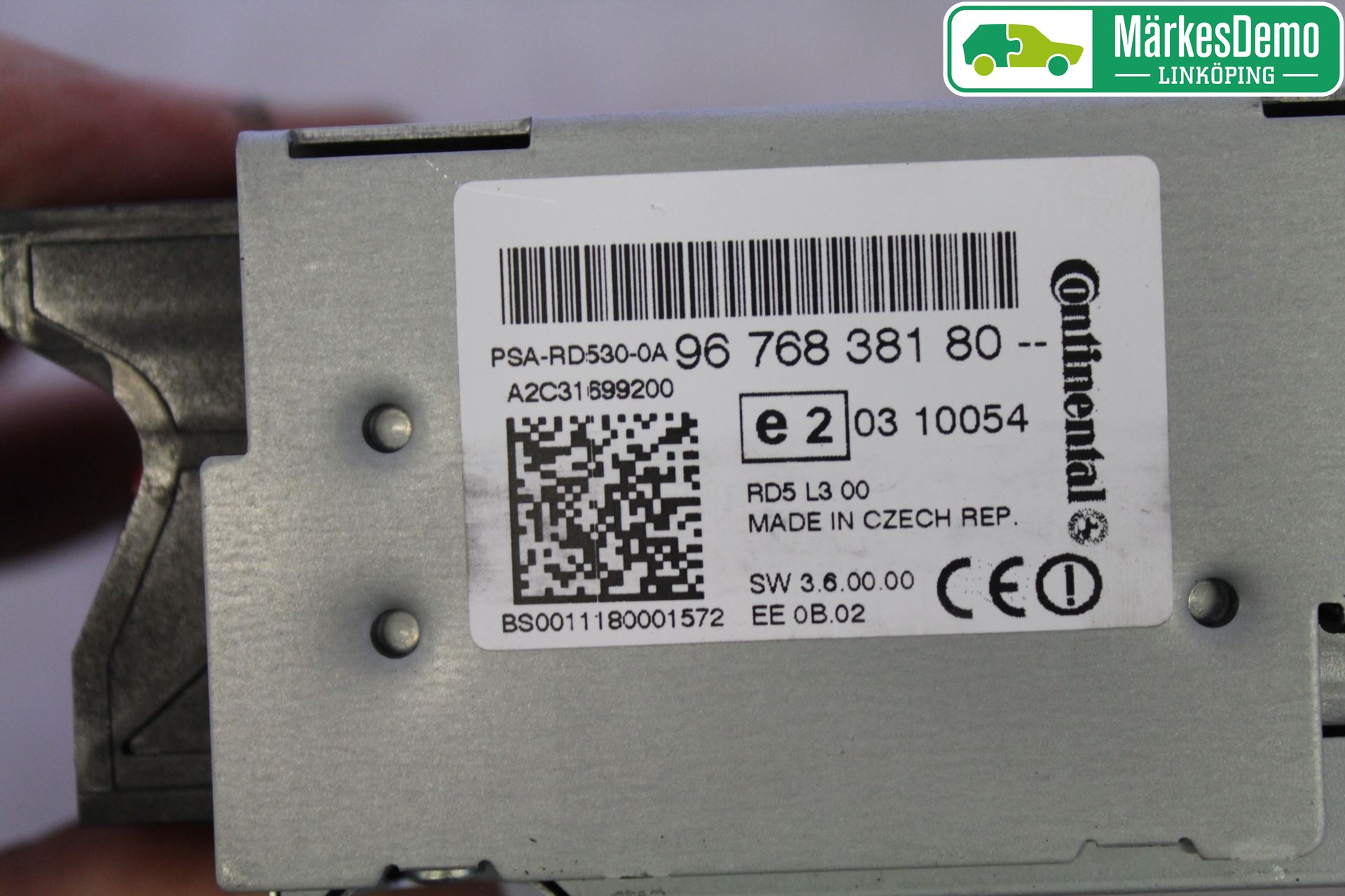 Citroen C4 II 11-18 Cd Radio - Multimediapanel