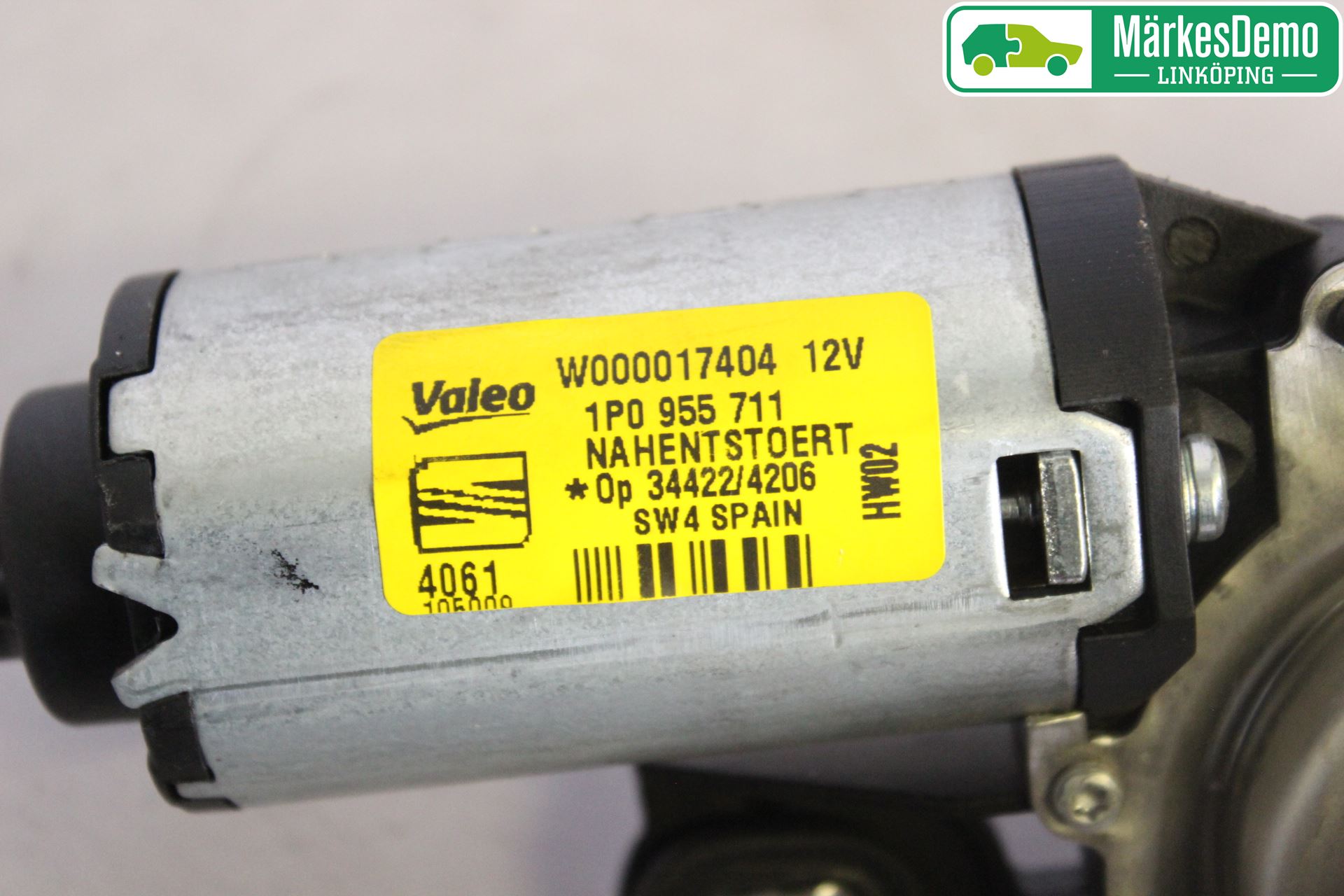 Seat LEON 06-12 Torkarmotor Baklucka