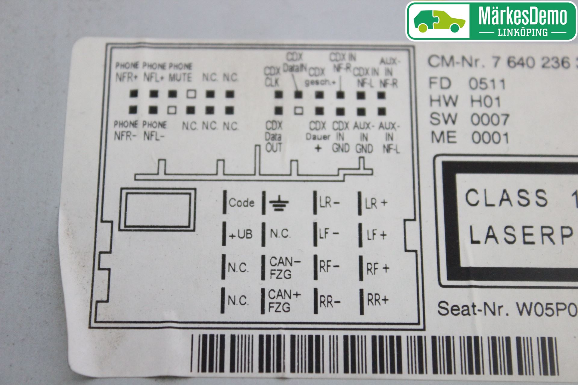 Seat LEON 06-12 Cd Radio - Multimediapanel