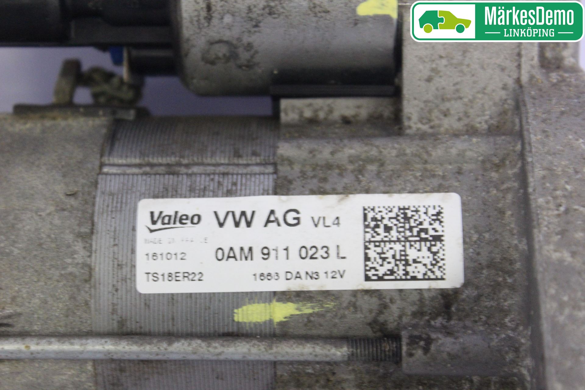 Volkswagen VW POLO 10-17 Startmotor Diesel