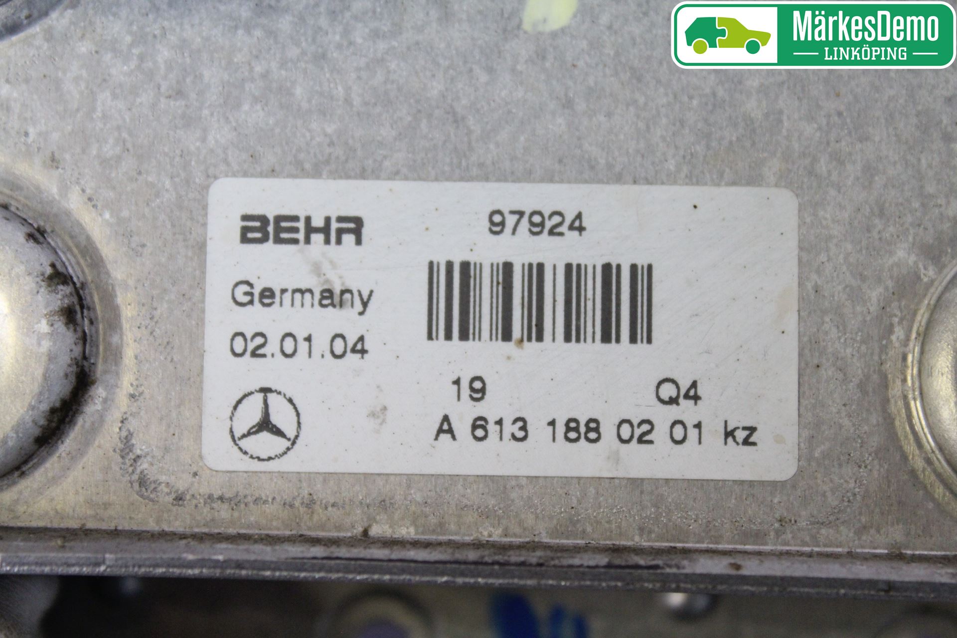 Mercedes-Benz MB E-KLASS (W211) 02-09 Oljekylare Motor