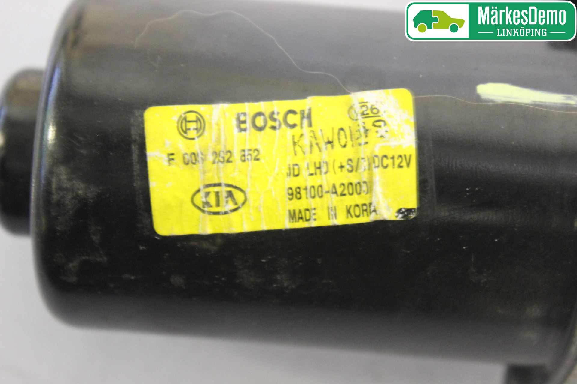 Kia CEED 12-18 Torkarmotor Vindruta
