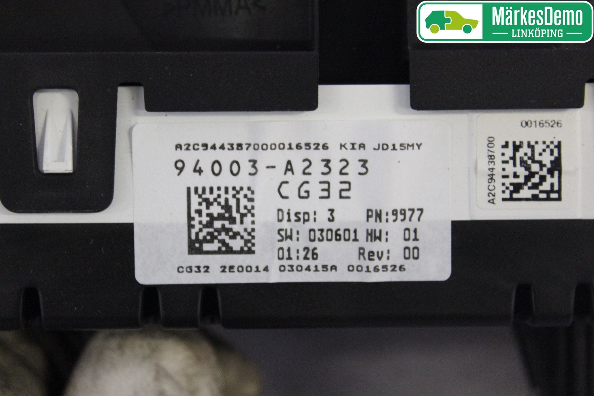 Kia CEED 12-18 Instrument Komb