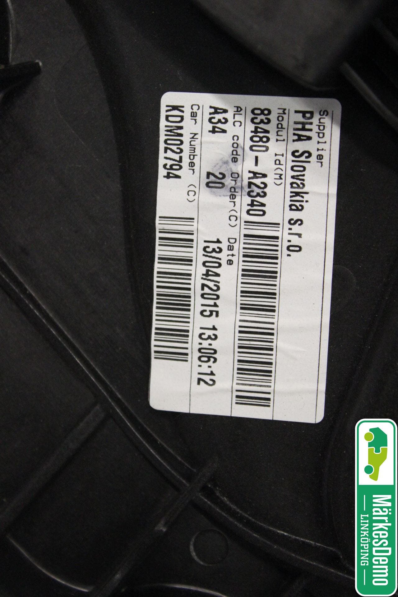 Kia CEED 12-18 Fönsterhissmekanism