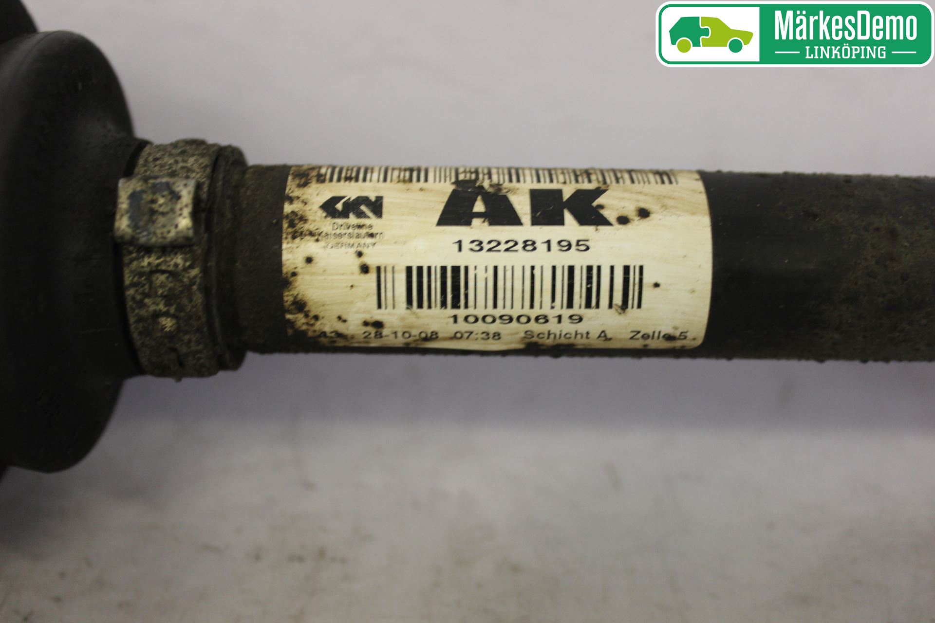 Opel INSIGNIA 09-16 Drivaxel Fram Vänster