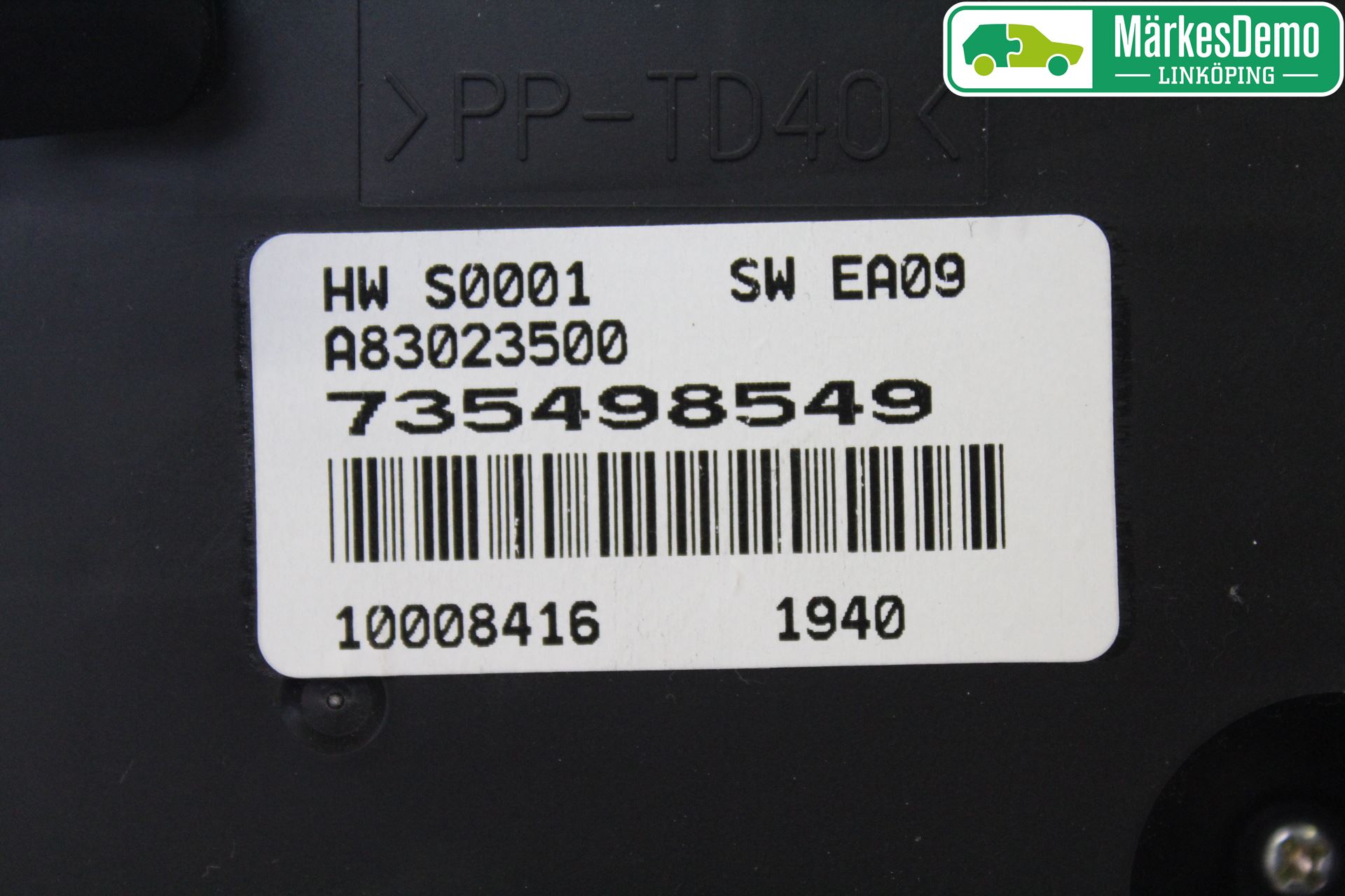 Fiat DOBLO CARGO Ac Styrenhet Ac Manöveren