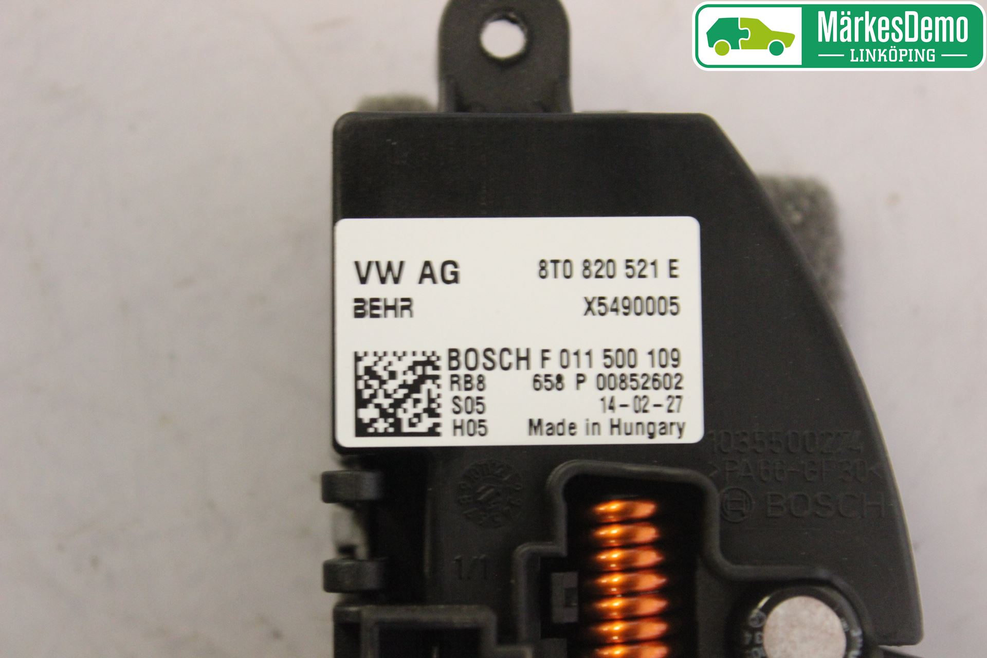 Audi Q5 09-16 Värmefläktsmotstånd