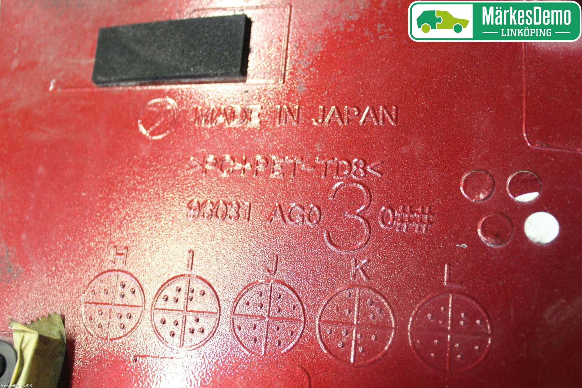 Subaru LEGACY    07-09 Spoiler Baklucka