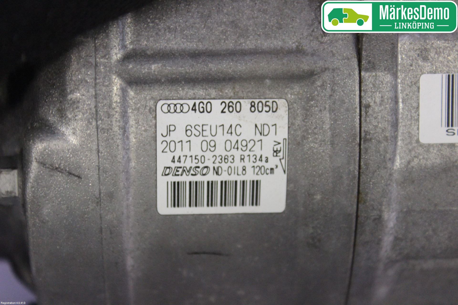 Audi A6/S6 4G 11-18 Ac Kompressor