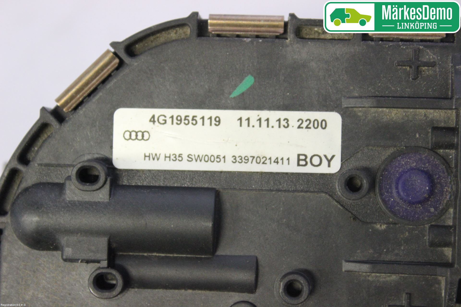 Audi A6/S6 4G 11-18 Torkarmotor Vindruta