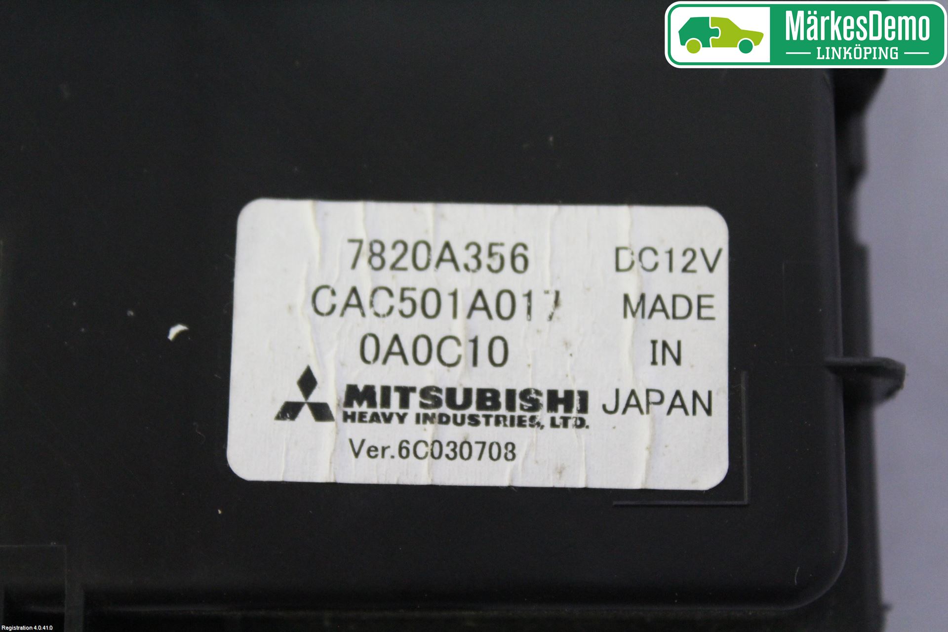 Mitsubishi i-MiEV Ac Styrenhet Ac Manöveren