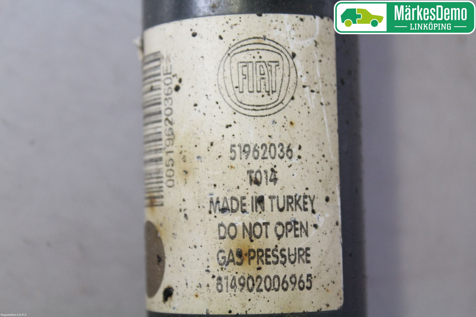 Opel COMBO D 12-18 Stötdämpare Bak