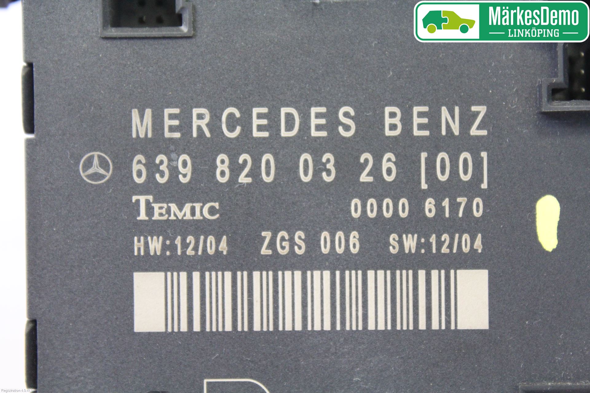 Mercedes-Benz MB VITO/VIANO (W639) 04-14 Styrenhet Dörr