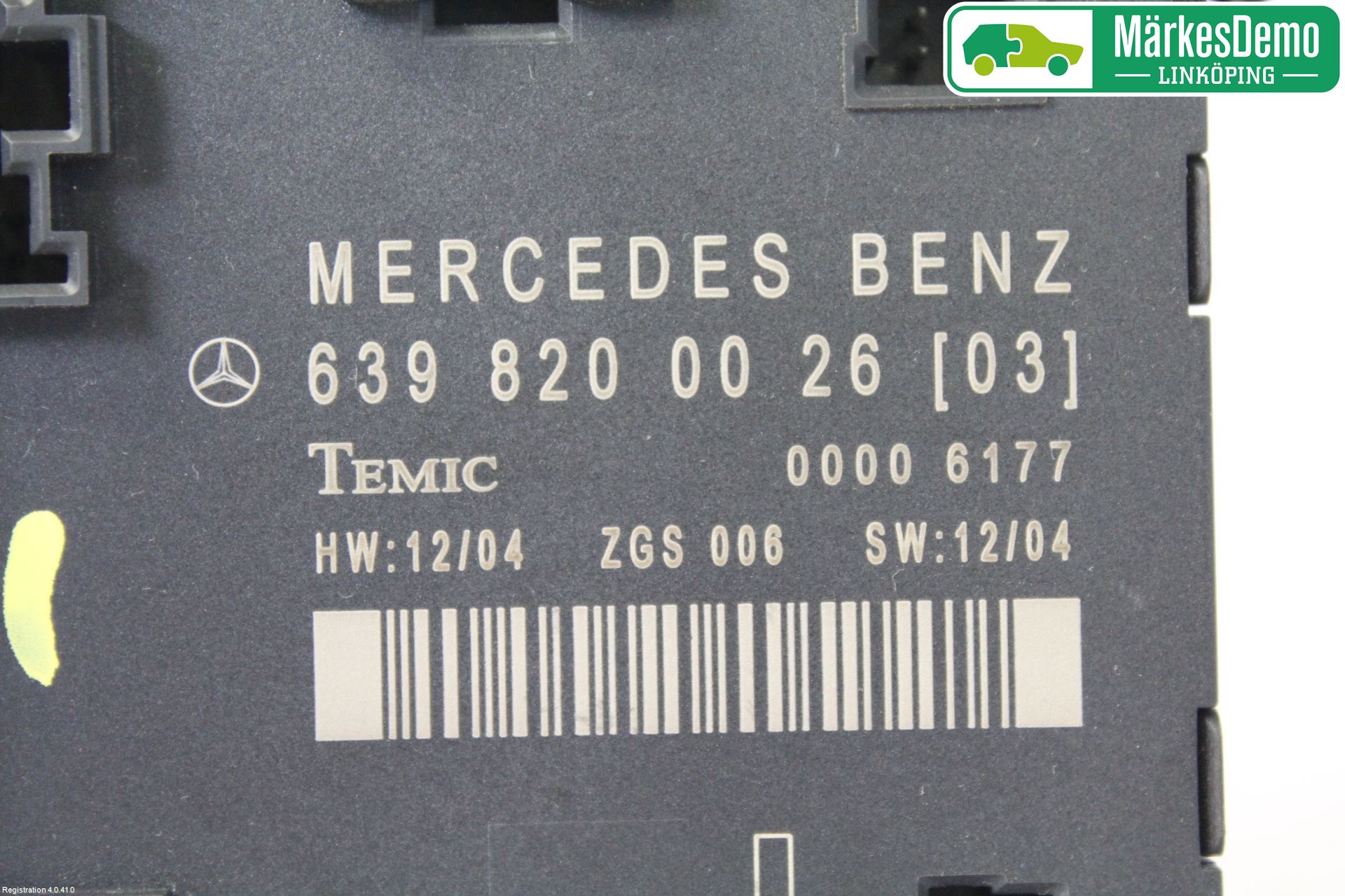 Mercedes-Benz MB VITO/VIANO (W639) 04-14 Styrenhet Dörr
