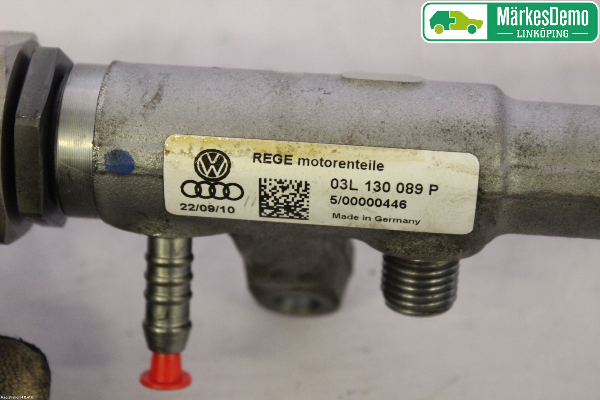 Volkswagen VW TIGUAN 07-16 Injspridarrör