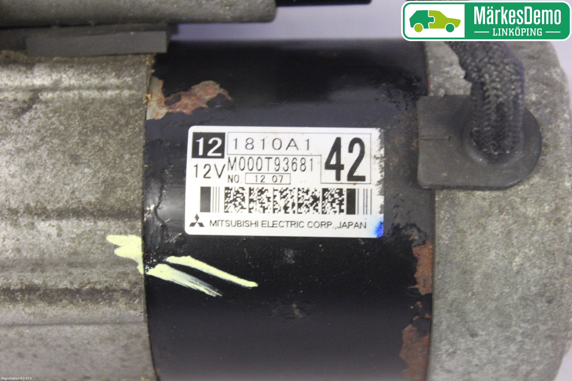 Mitsubishi COLT 09-13 Startmotor