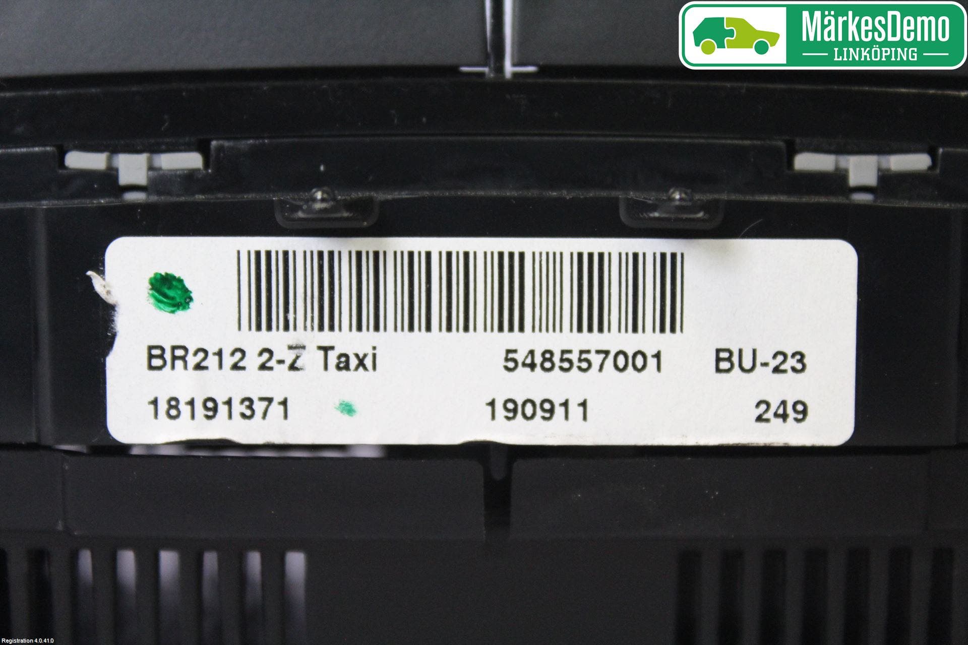 Mercedes-Benz MB E-KLASS (W212) 09-16 Ac Styrenhet Ac Manöveren