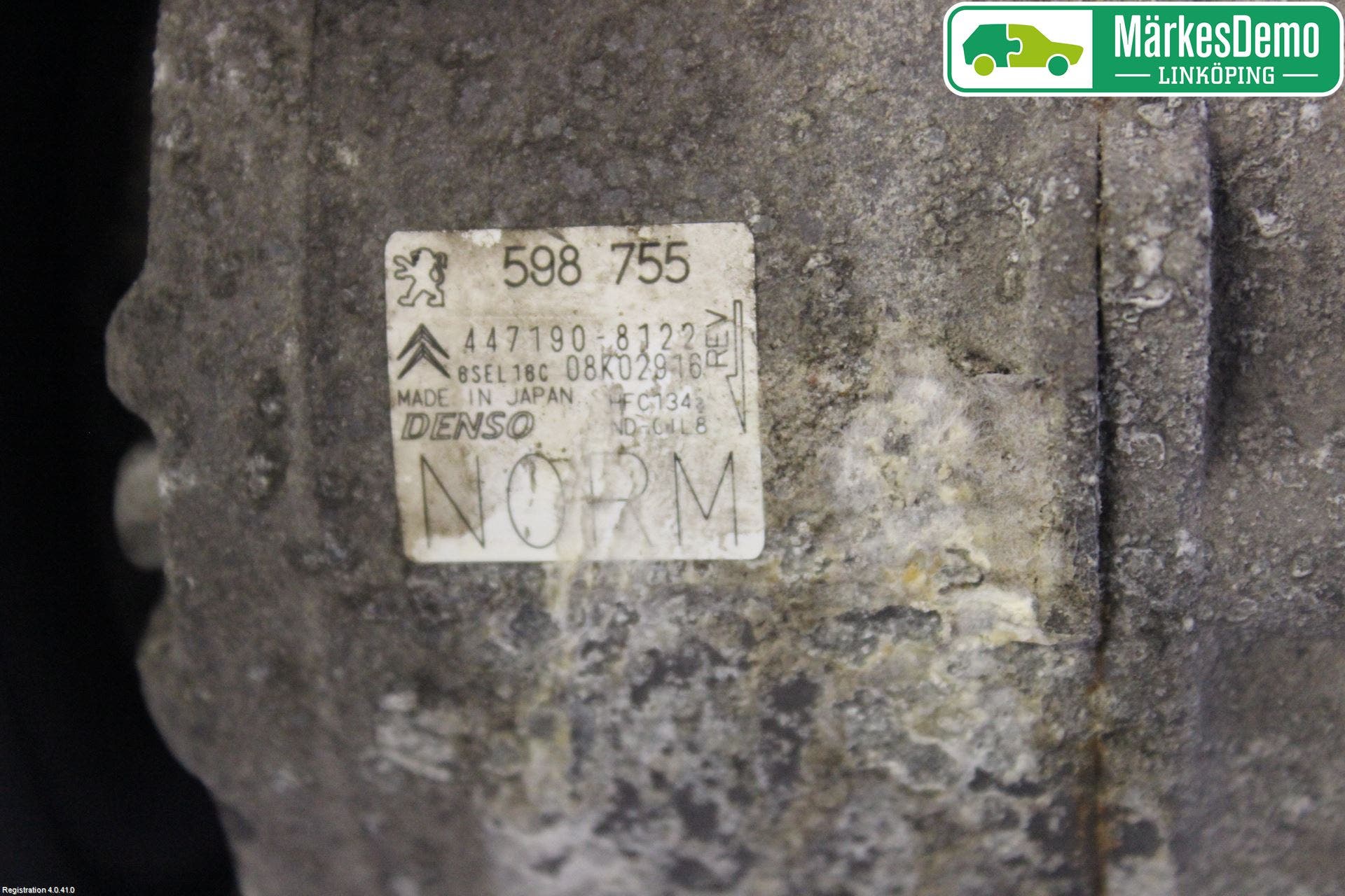 Peugeot 308 08-13 Ac Kompressor