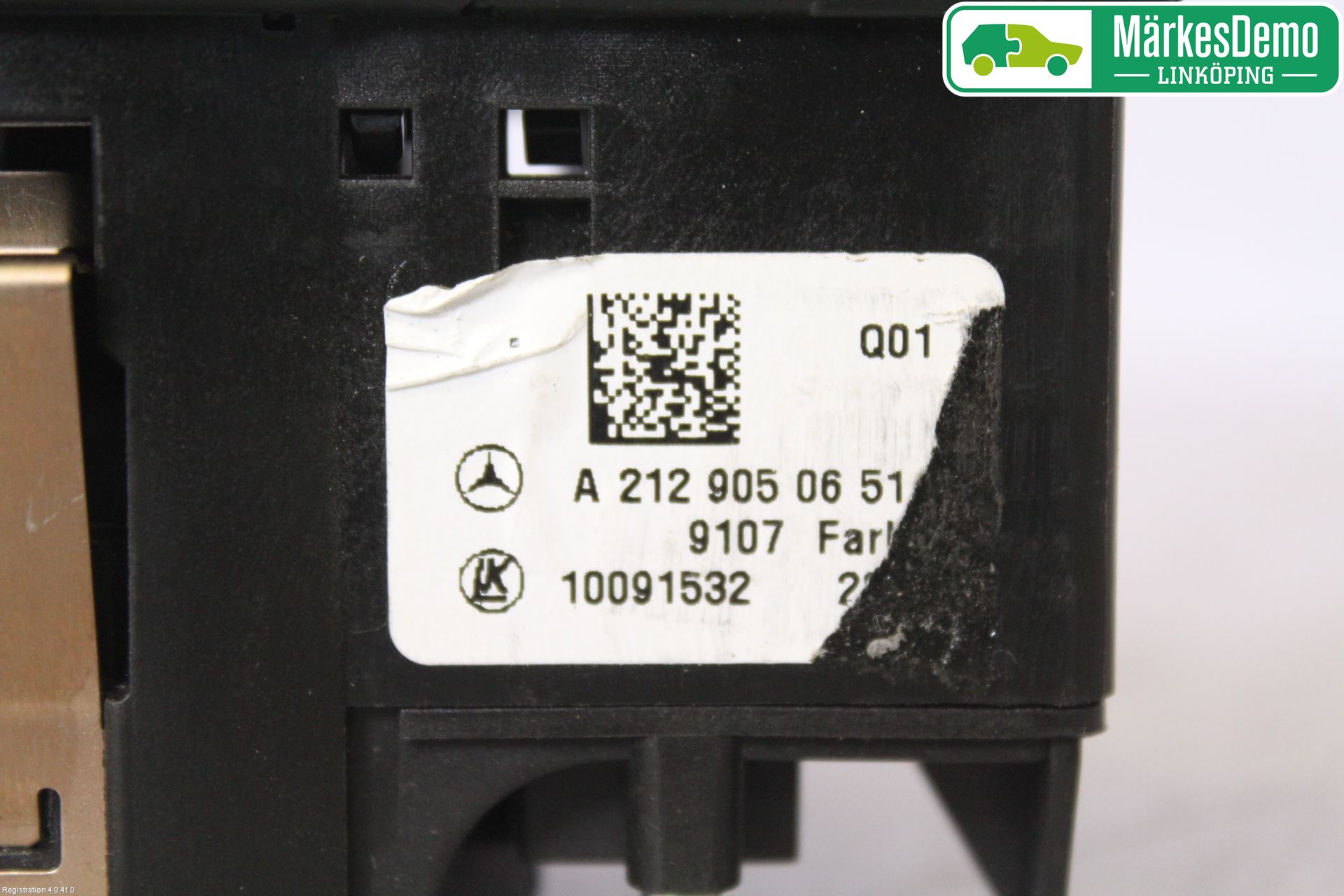 Mercedes-Benz MB E-KLASS (W212) 09-16 Strömställare Ljus