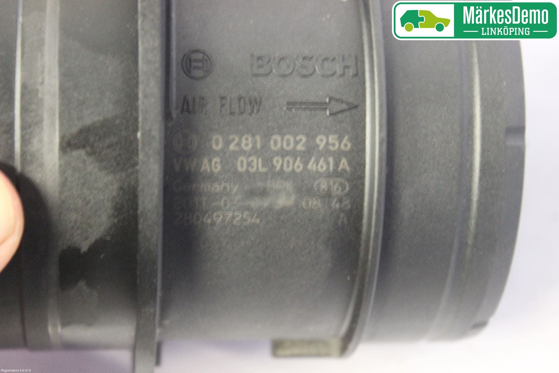 Volkswagen VW PASSAT 11-14 Injluftmassamätare