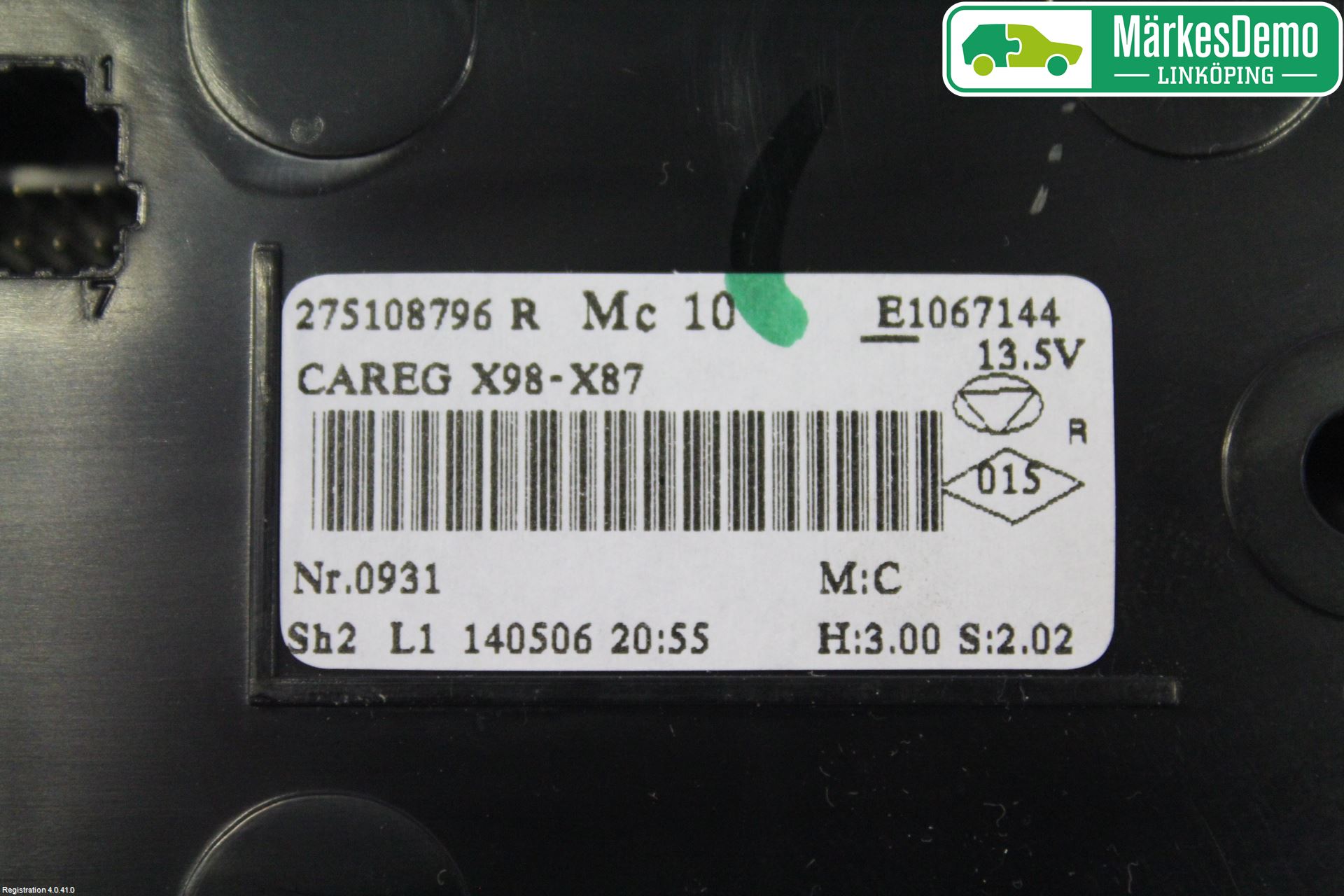 Renault CAPTUR 13-19 Ac Styrenhet Ac Manöveren