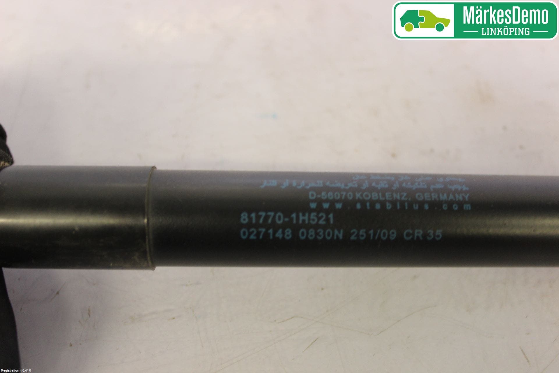 Kia CEED 06-12 Gasfjäder Baklucka