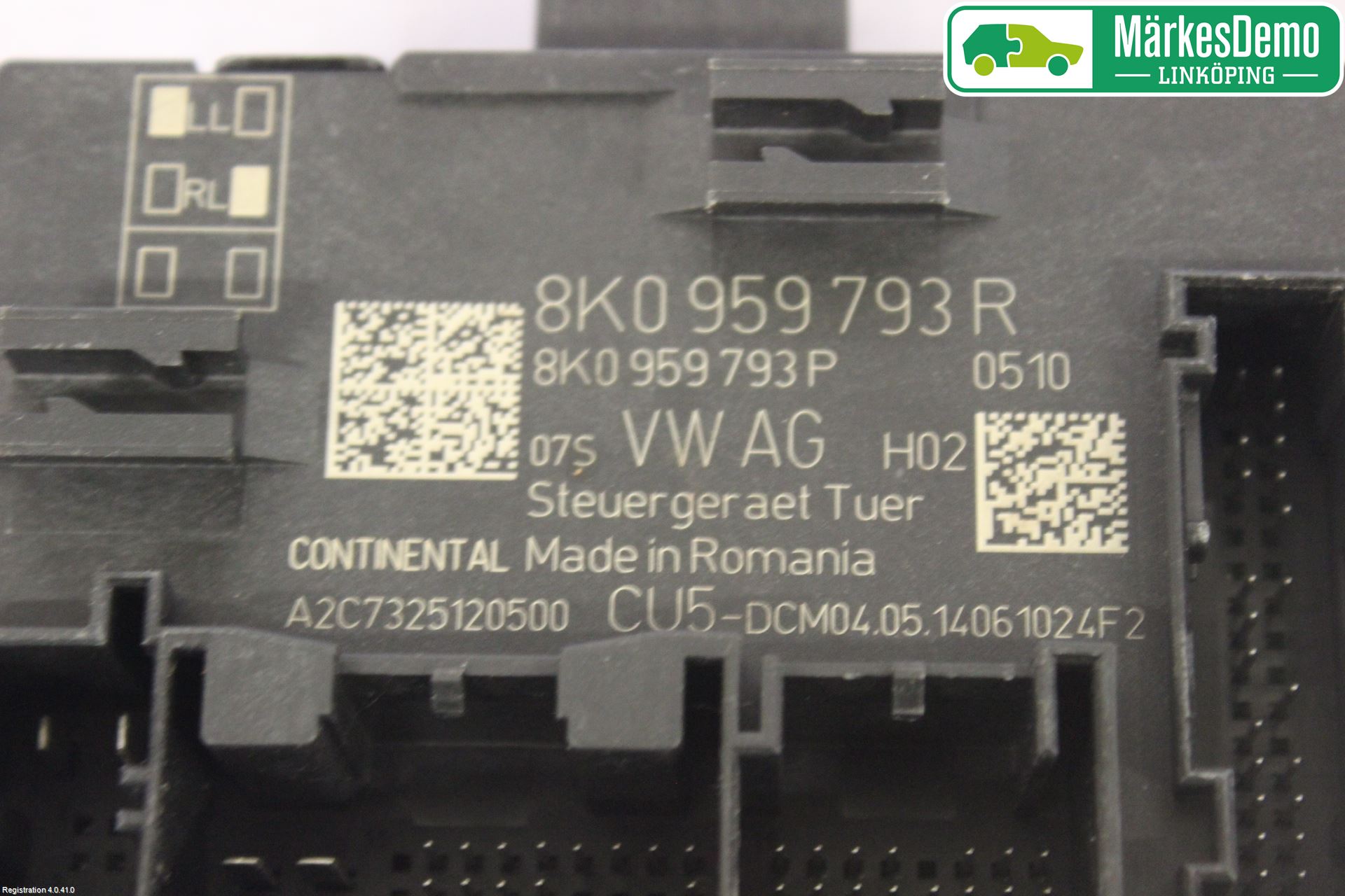 Audi A4 12-15 Styrenhet Dörr