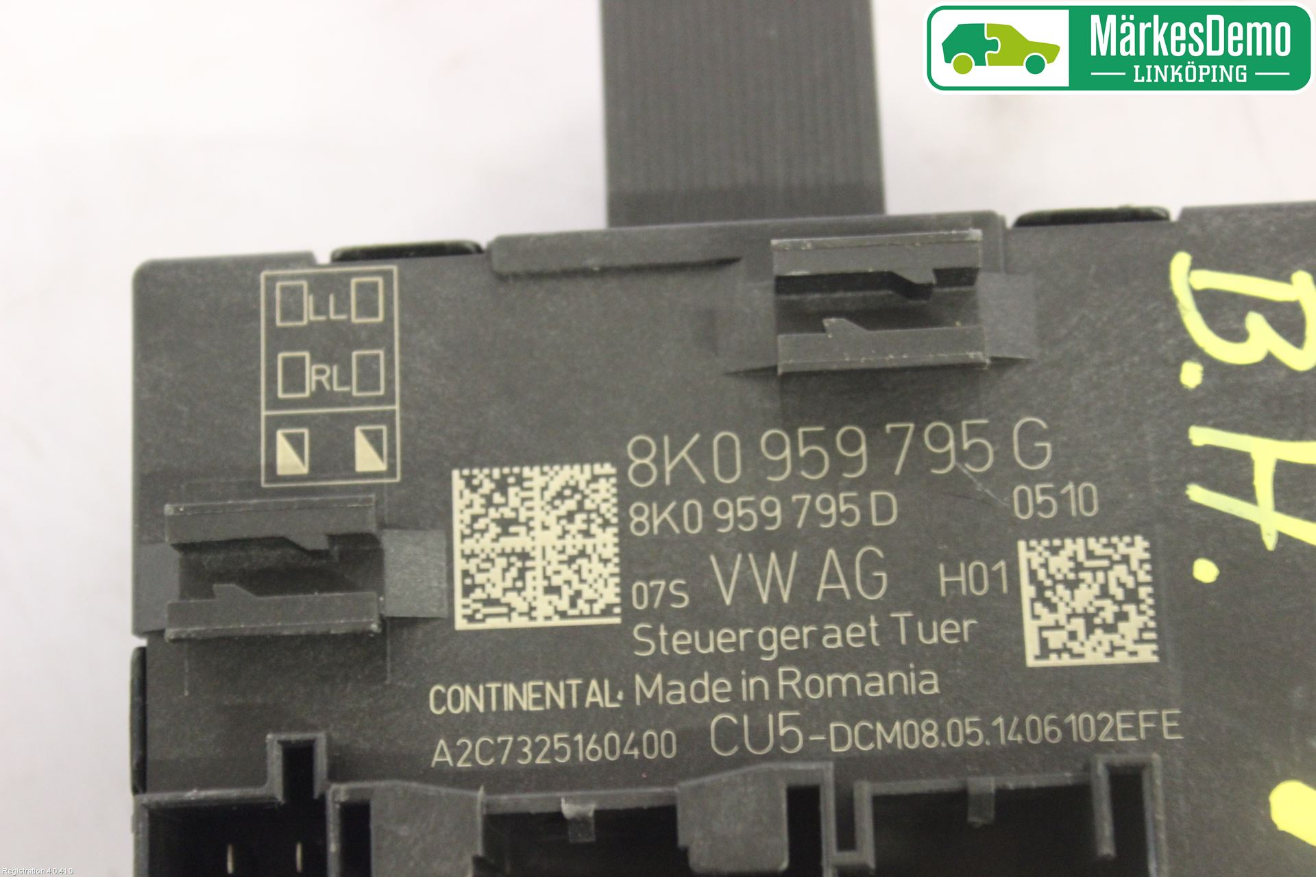 Audi A4 12-15 Styrenhet Dörr