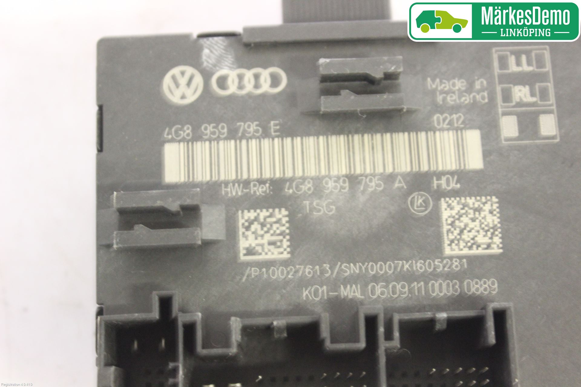 Audi A6/S6 4G 11-18 Styrenhet Dörr