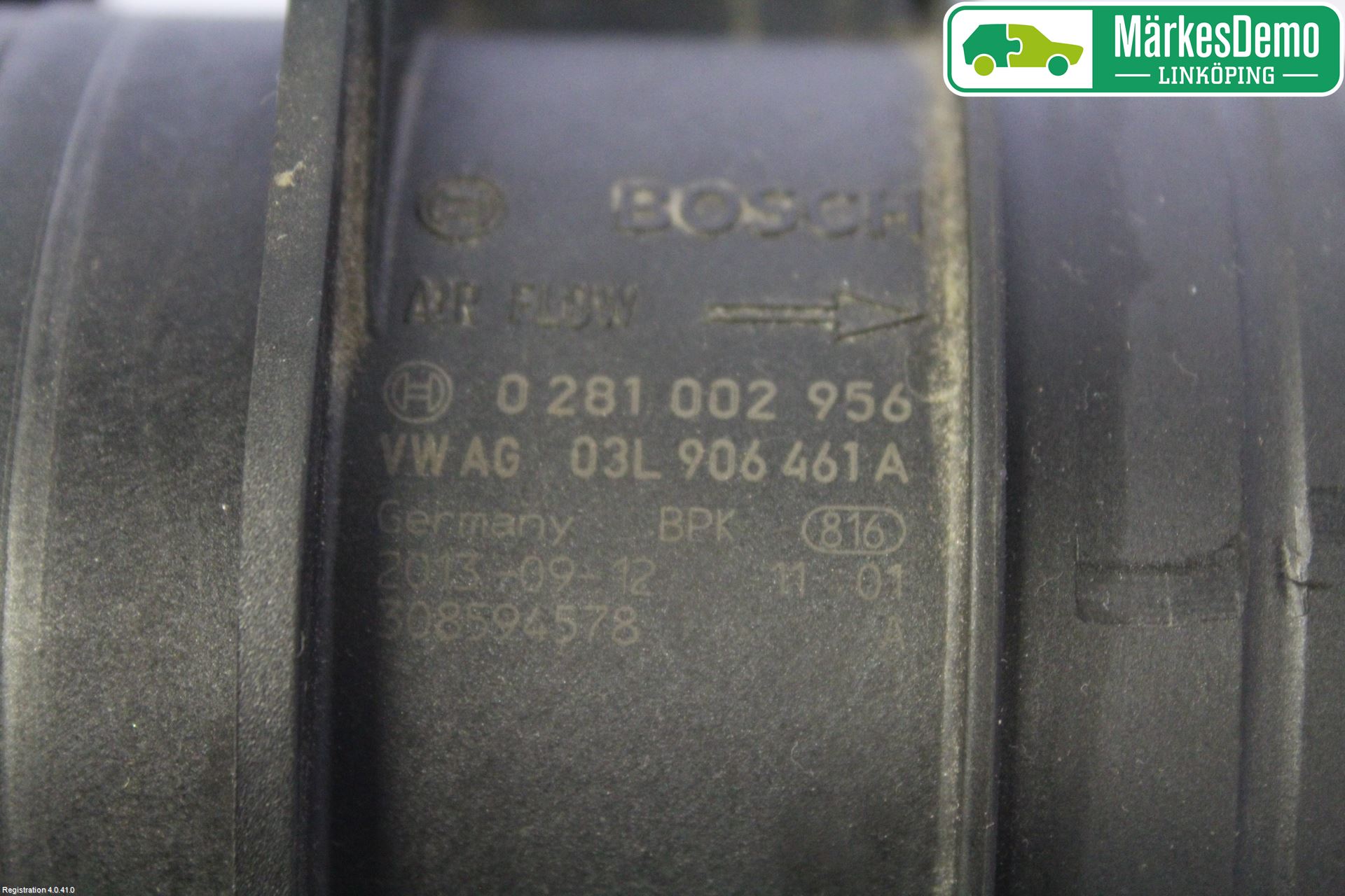 Audi A4 12-15 Injluftmassamätare