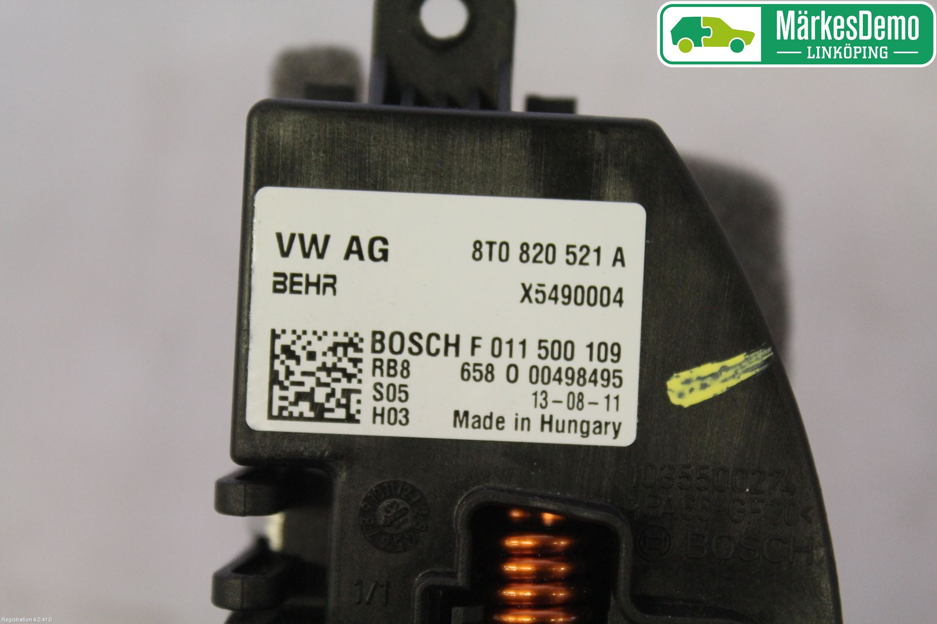 Audi A4 12-15 Värmefläktsmotstånd