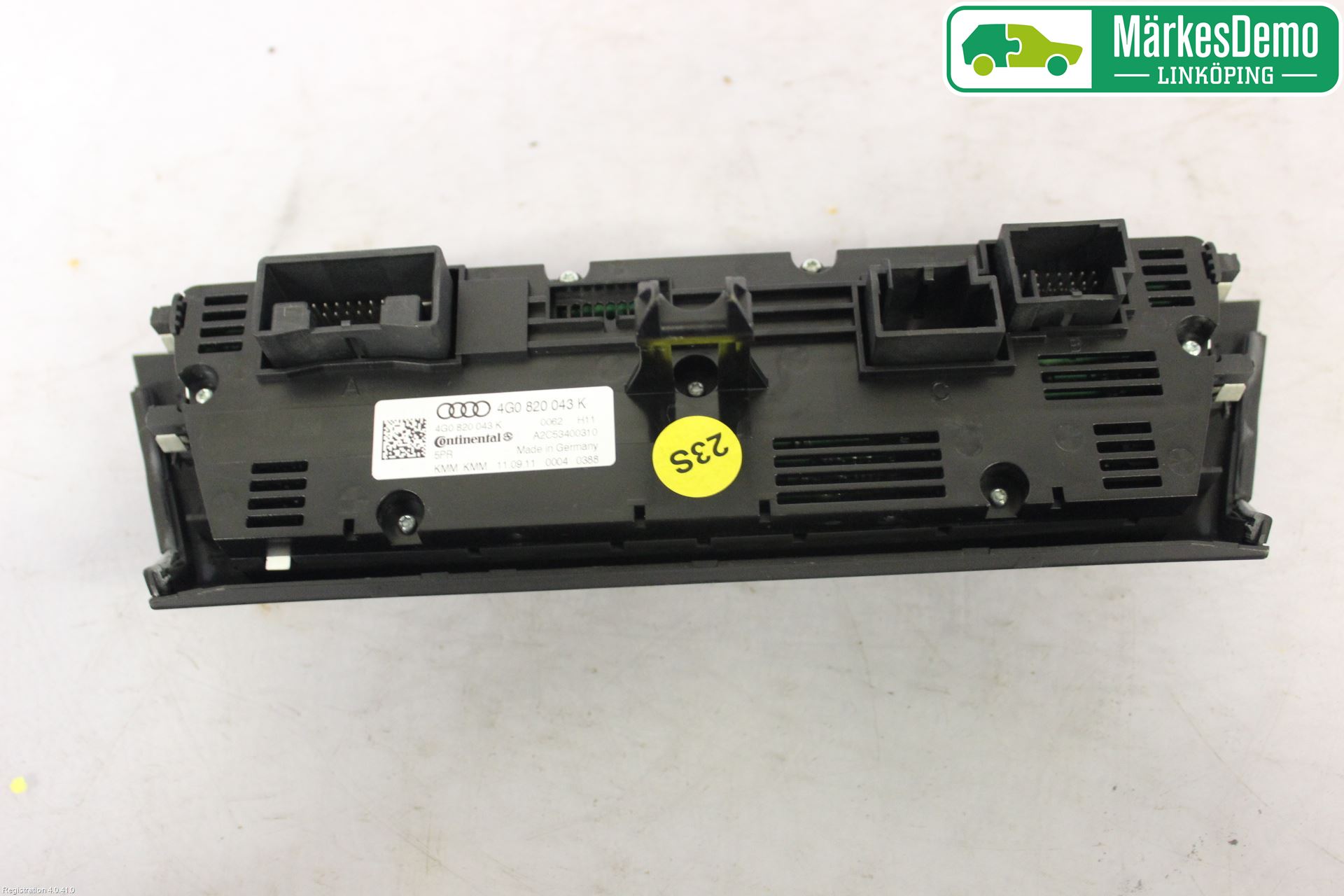 Audi A6/S6 4G 11-18 Ac Styrenhet Ac Manöveren