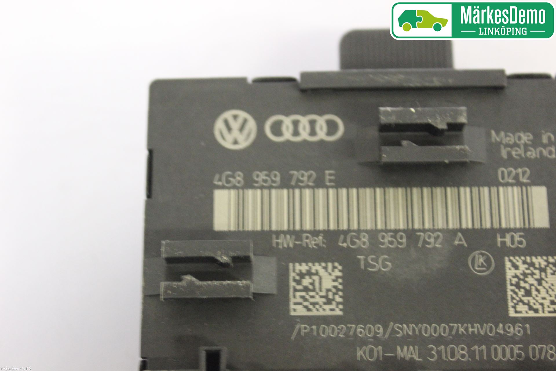 Audi A6/S6 4G 11-18 Styrenhet Dörr