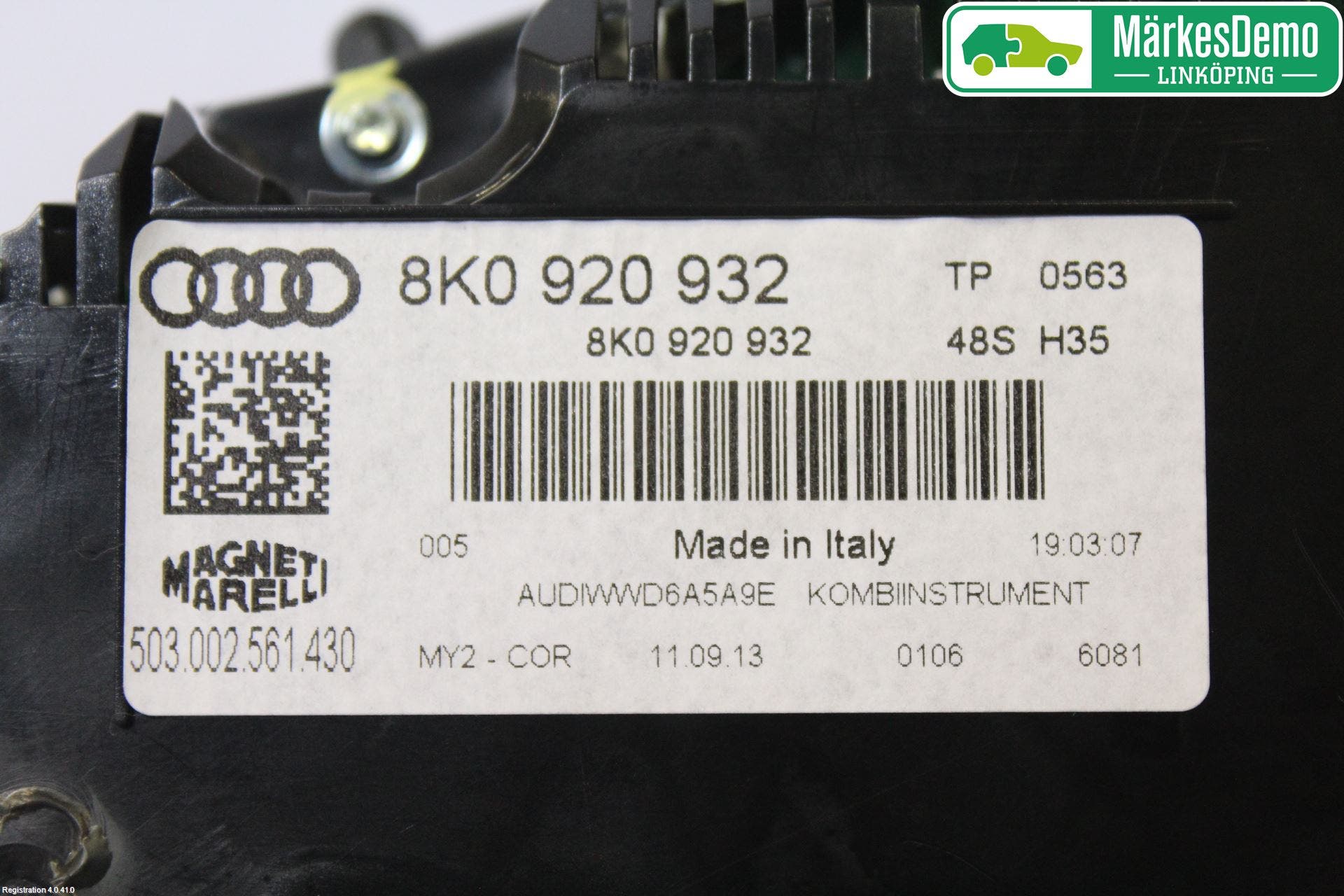 Audi A4 12-15 Instrument Komb