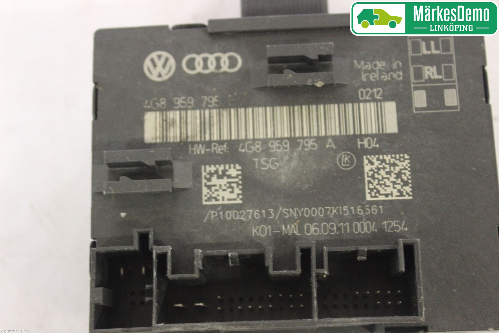 Audi A6/S6 4G 11-18 Styrenhet Dörr