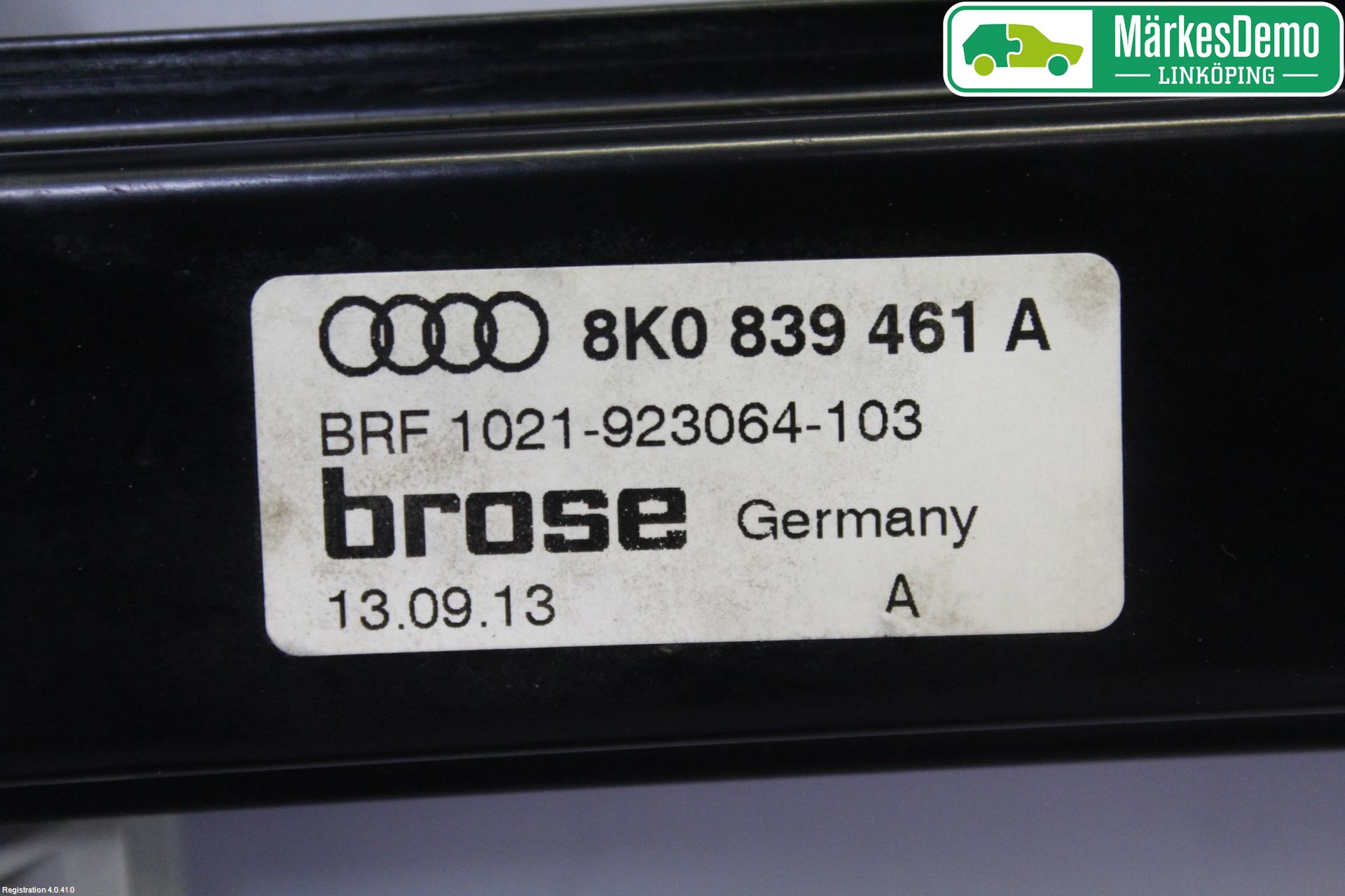 Audi A4 12-15 Fönsterhissmekanism