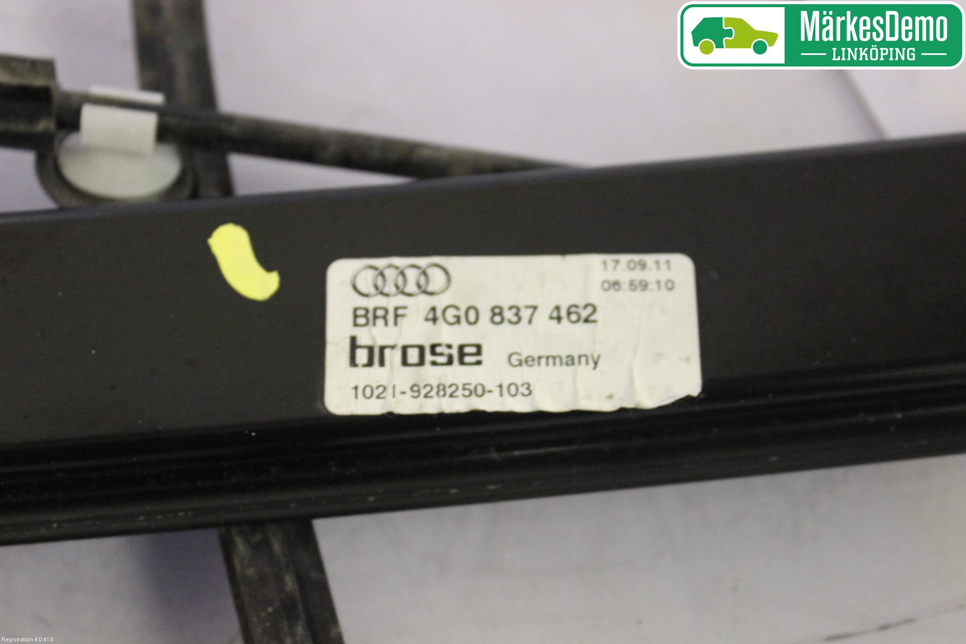 Audi A6/S6 4G 11-18 Fönsterhissmekanism