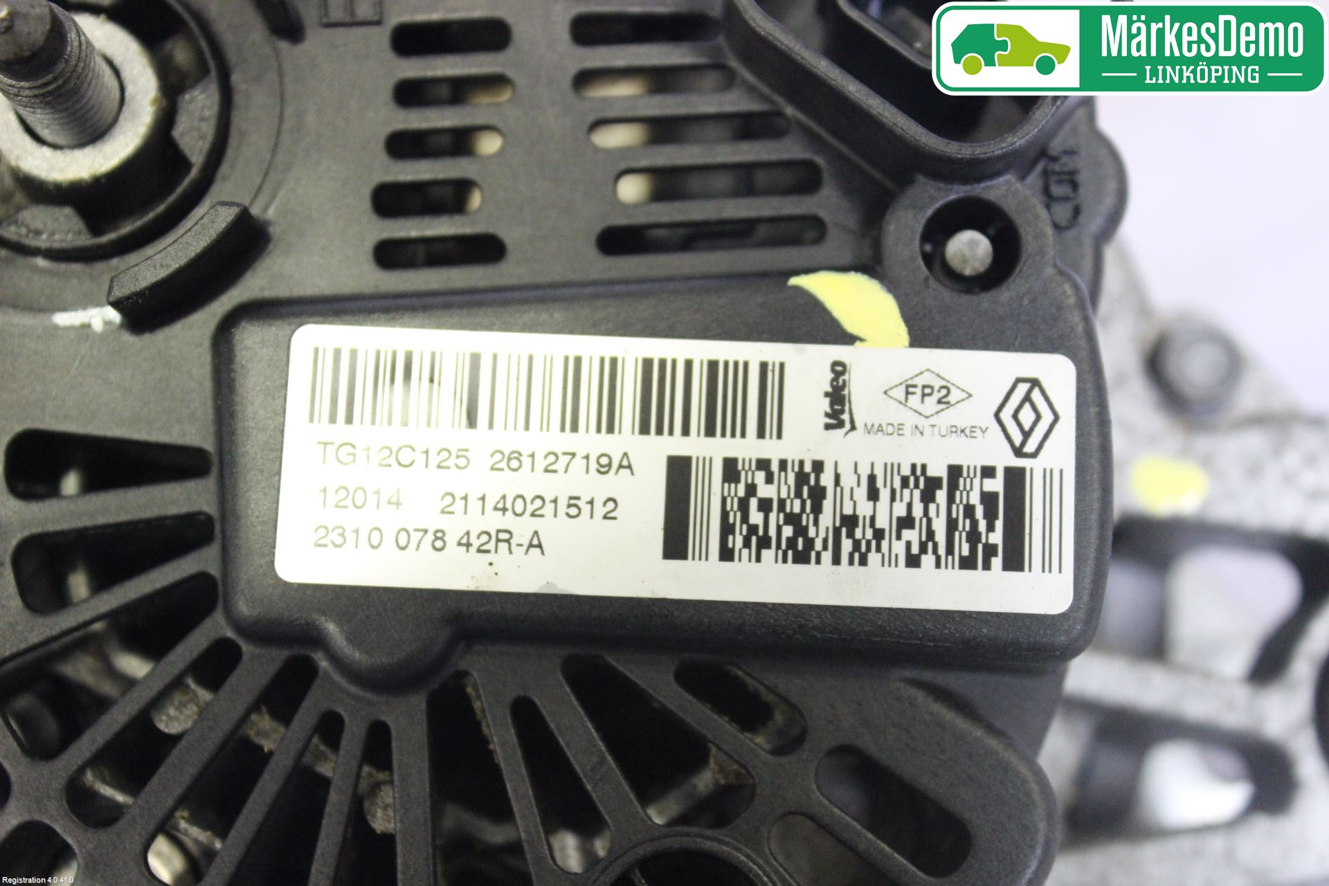 Renault CAPTUR 13-19 Generator