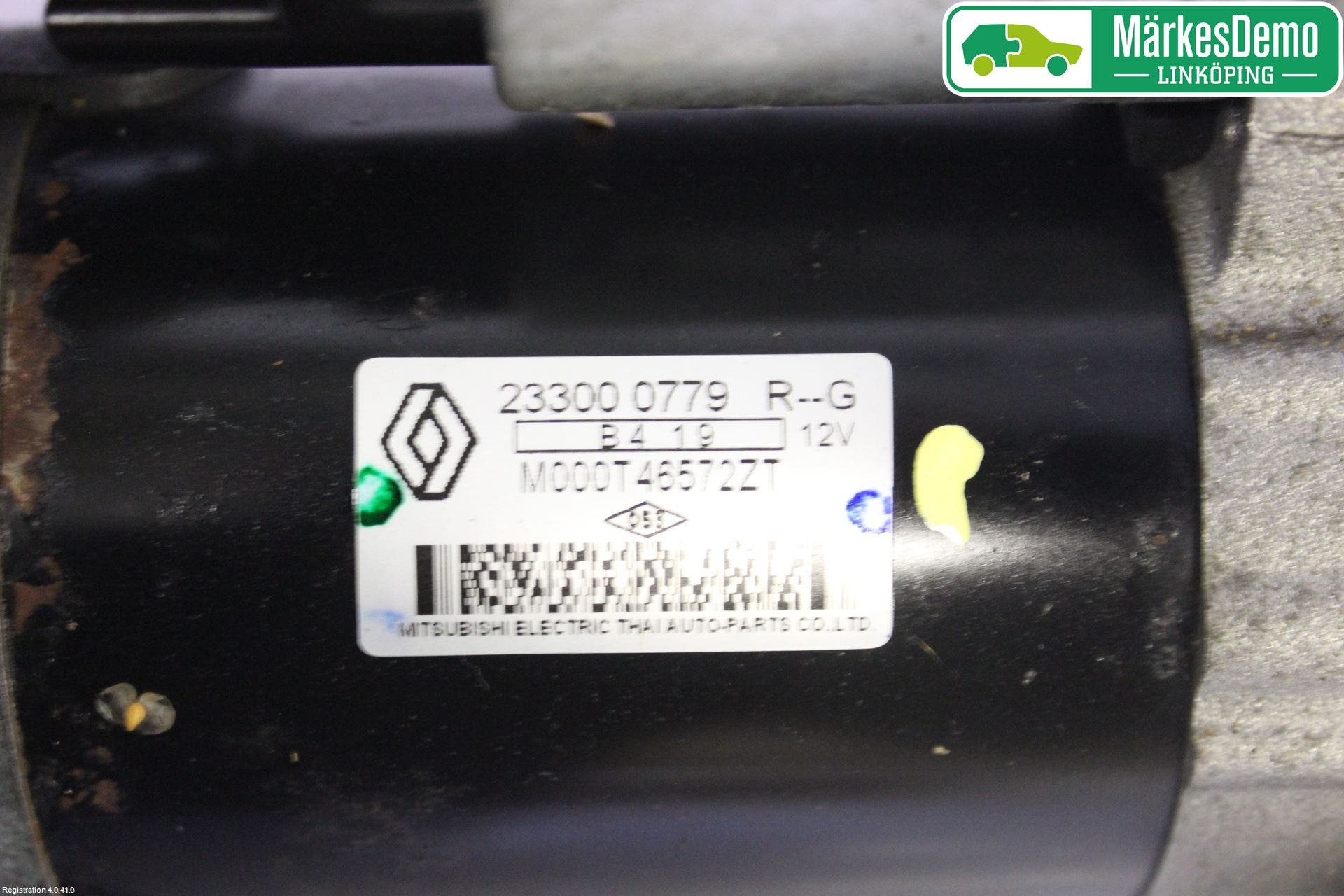 Renault CAPTUR 13-19 Startmotor