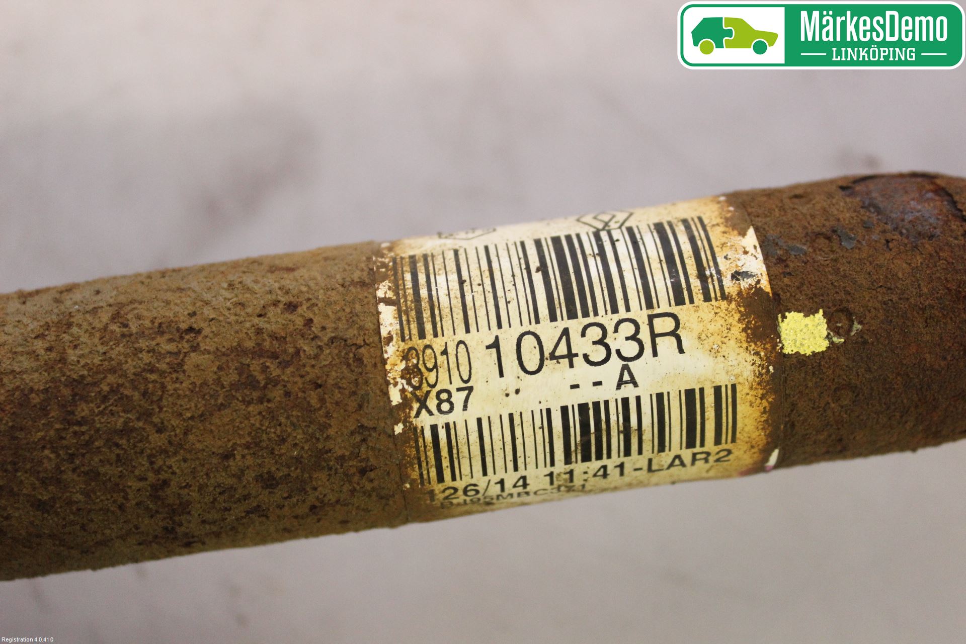 Renault CAPTUR 13-19 Drivaxel Fram Vänster